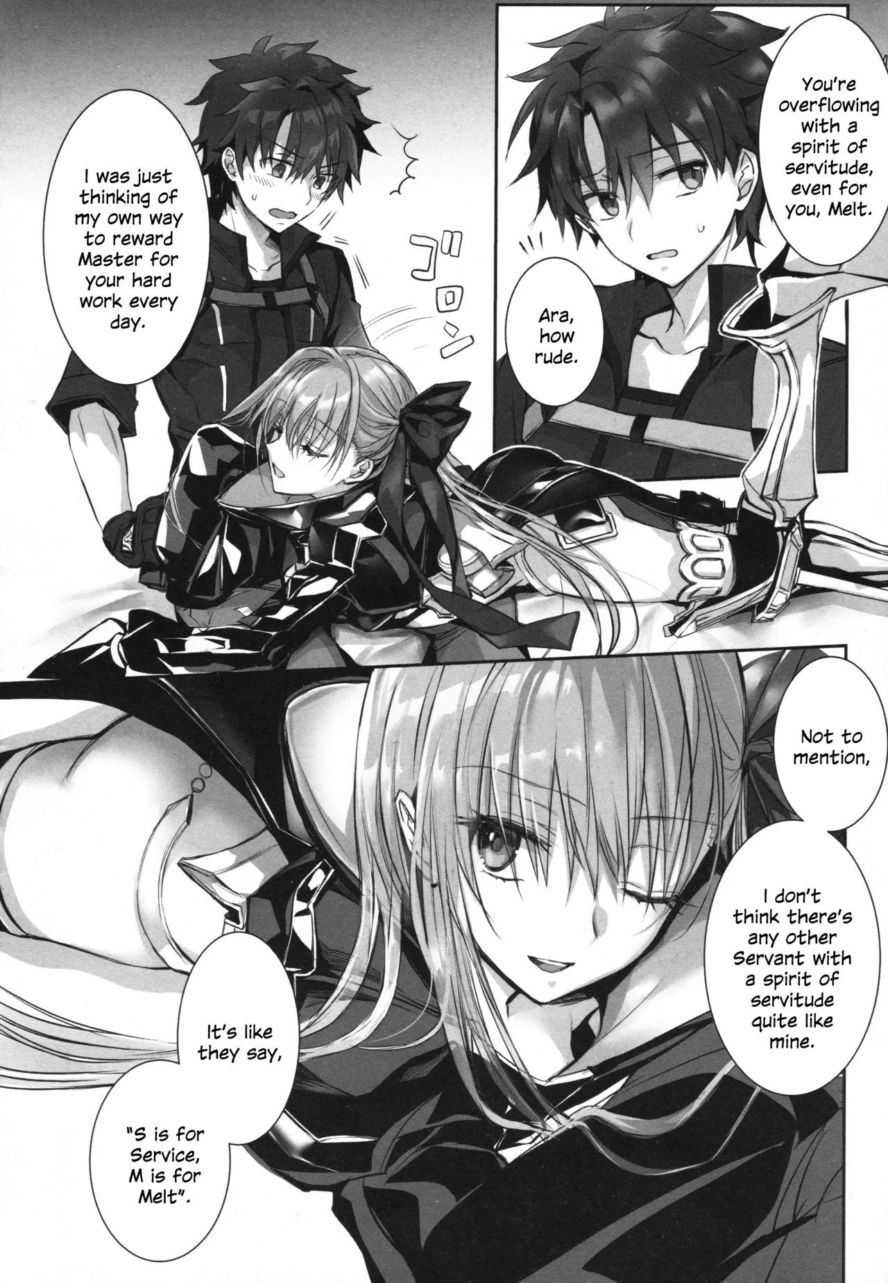 (C104) [3V2Umezakoori70 (Midou Pengin)]Meltryllis Soushuuhen "ALL DRAIN"(Fate/Grand Order) [English] [SDTLs] Page 82