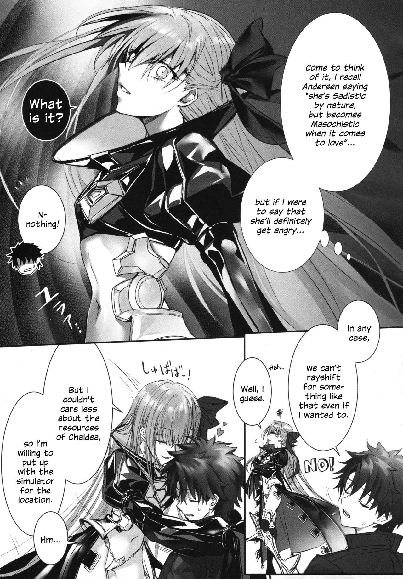 (C104) [3V2Umezakoori70 (Midou Pengin)]Meltryllis Soushuuhen "ALL DRAIN"(Fate/Grand Order) [English] [SDTLs] Page 83