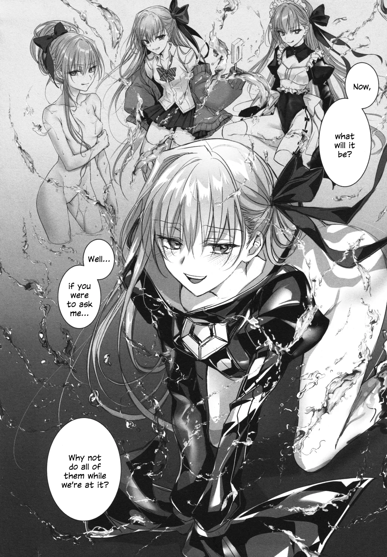 (C104) [3V2Umezakoori70 (Midou Pengin)]Meltryllis Soushuuhen "ALL DRAIN"(Fate/Grand Order) [English] [SDTLs] Page 88