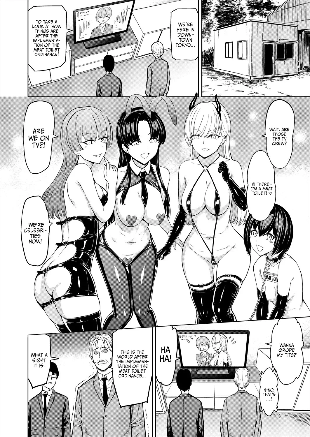 [Hakaba]Nikubenki Hou | The Meat Toilet Ordinance(COMIC Mugen Tensei 2024-05) [English] [DKKMD Translations] [Digital] Page 38