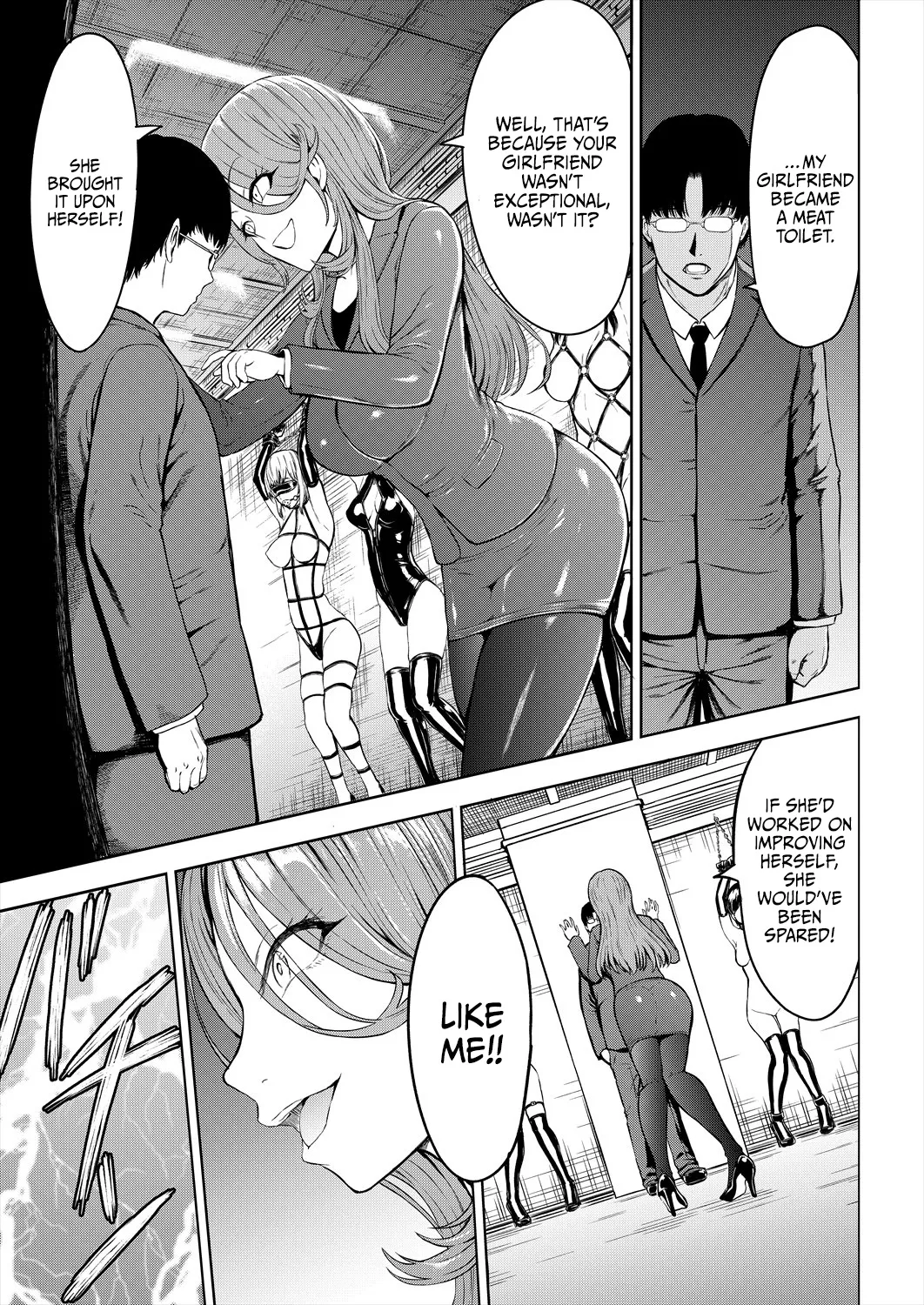 [Hakaba]Nikubenki Hou | The Meat Toilet Ordinance(COMIC Mugen Tensei 2024-05) [English] [DKKMD Translations] [Digital] Page 9