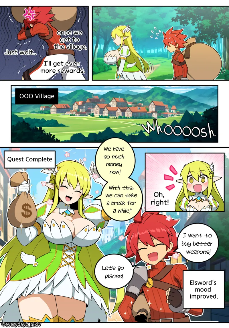 [everyday2]Elswordick(Elsword) (English) Page 2