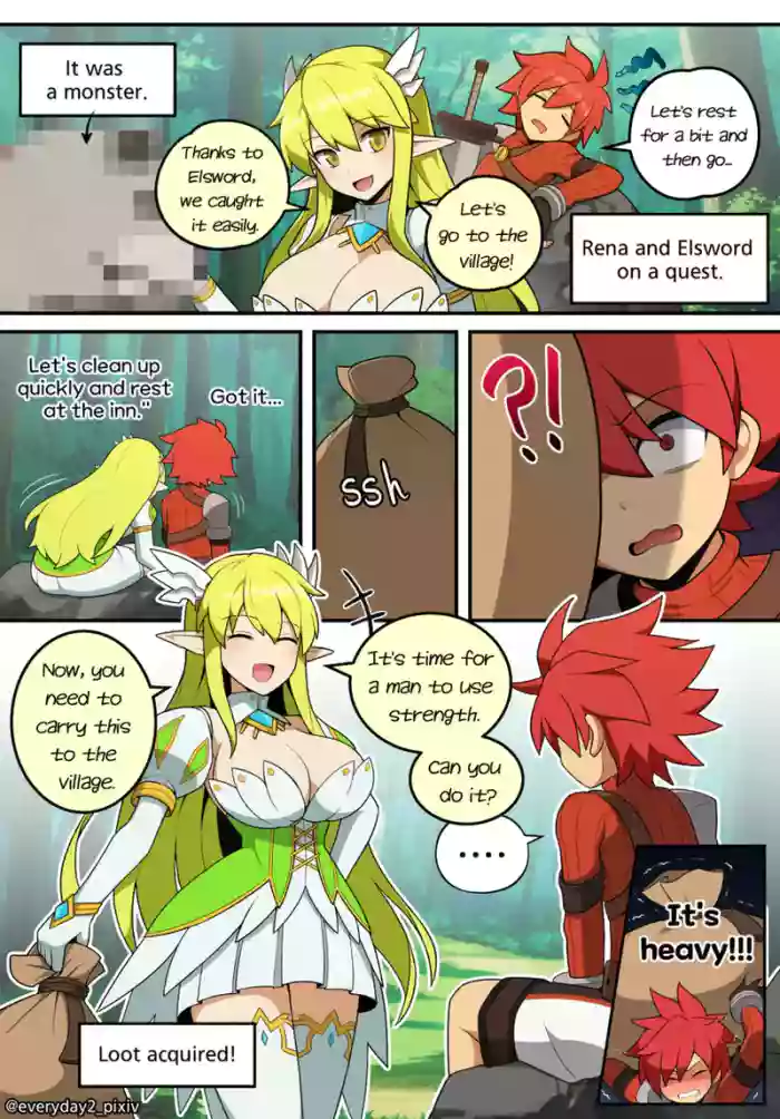 [everyday2]Elswordick(Elsword) (English)