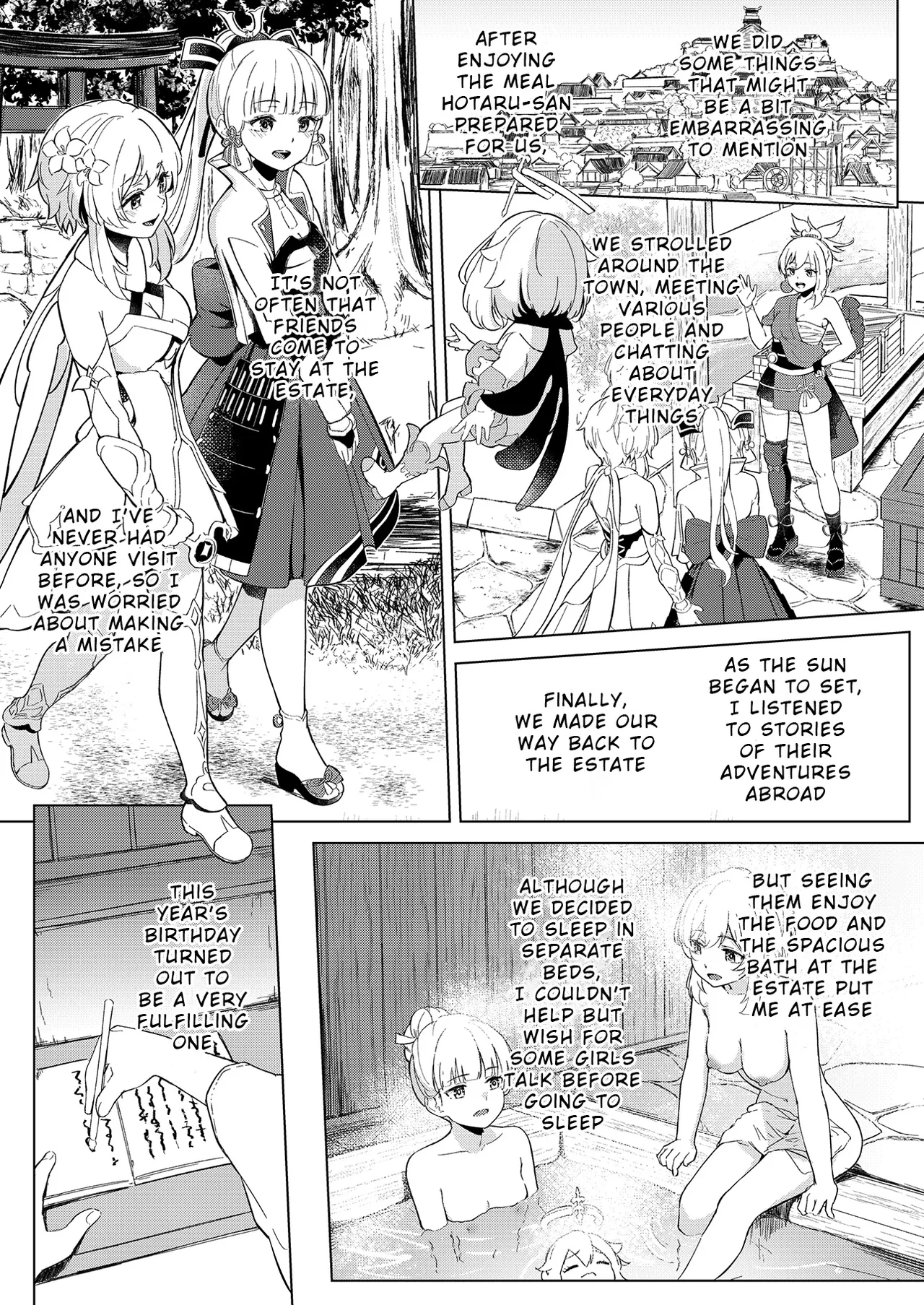 [Funiai-ice (Funiai Riko)]Shirasagi Nikki ~Shirayuri no Himegimi~(Genshin Impact) [English] [Digital] Page 10