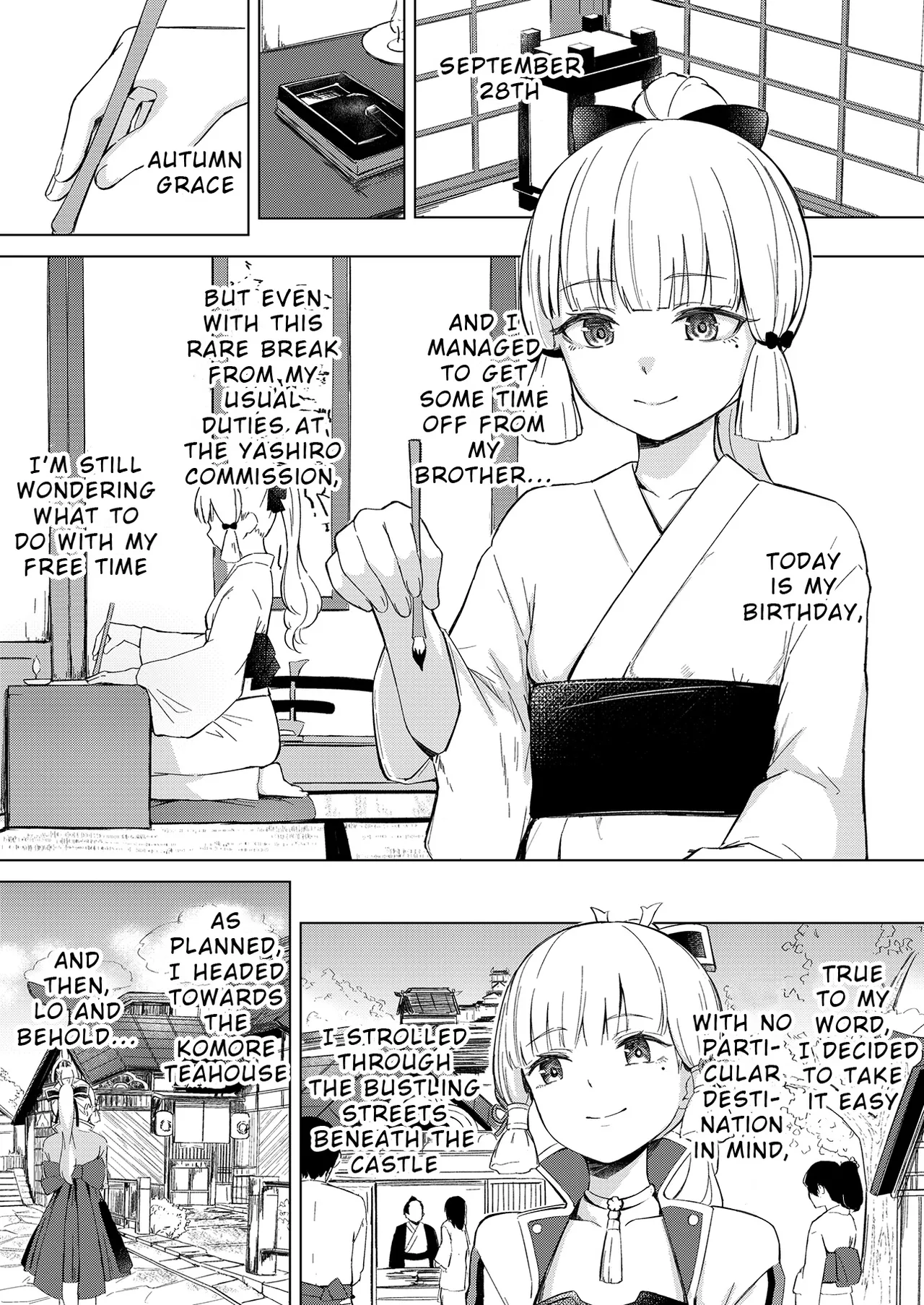 [Funiai-ice (Funiai Riko)]Shirasagi Nikki ~Shirayuri no Himegimi~(Genshin Impact) [English] [Digital] Page 2