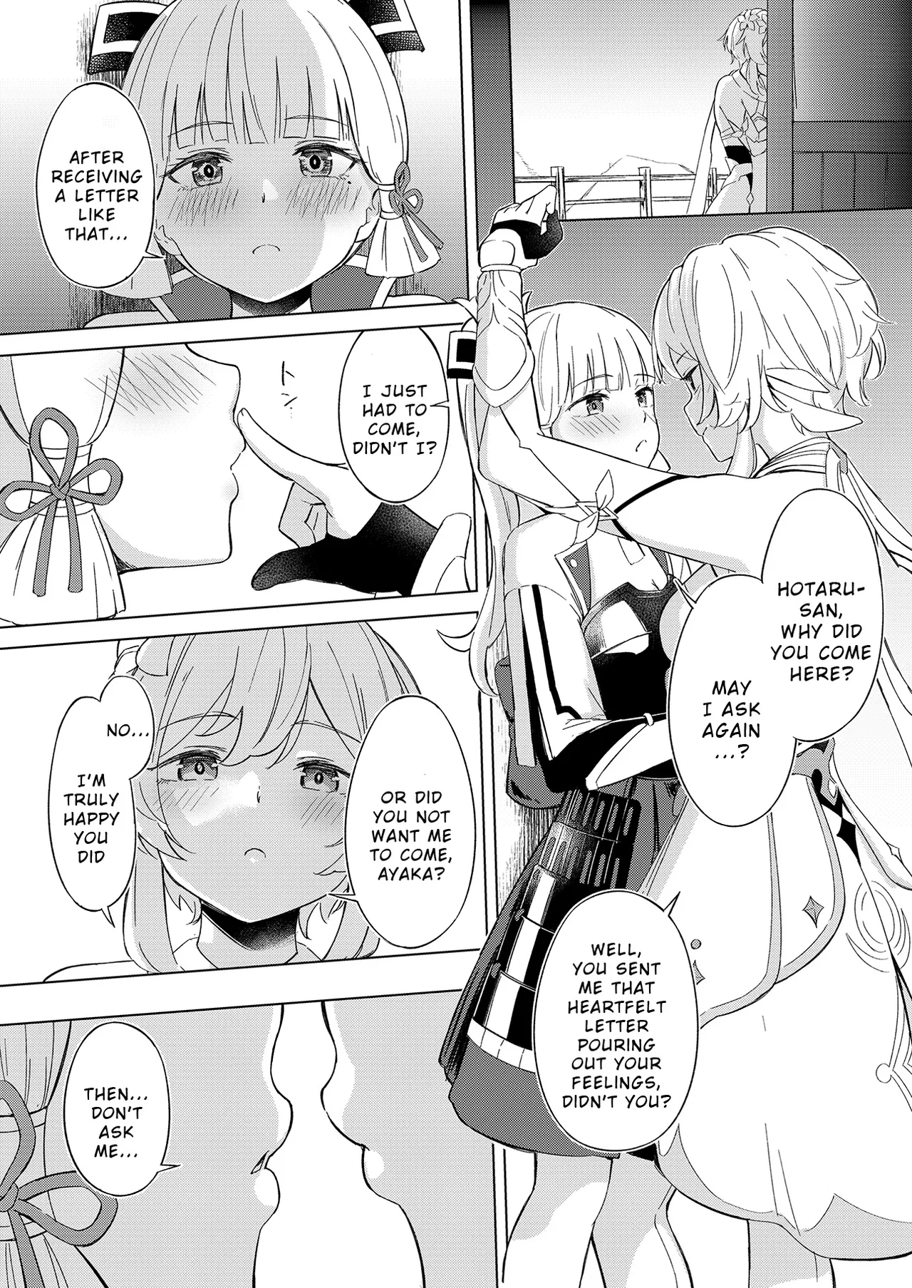 [Funiai-ice (Funiai Riko)]Shirasagi Nikki ~Shirayuri no Himegimi~(Genshin Impact) [English] [Digital] Page 5