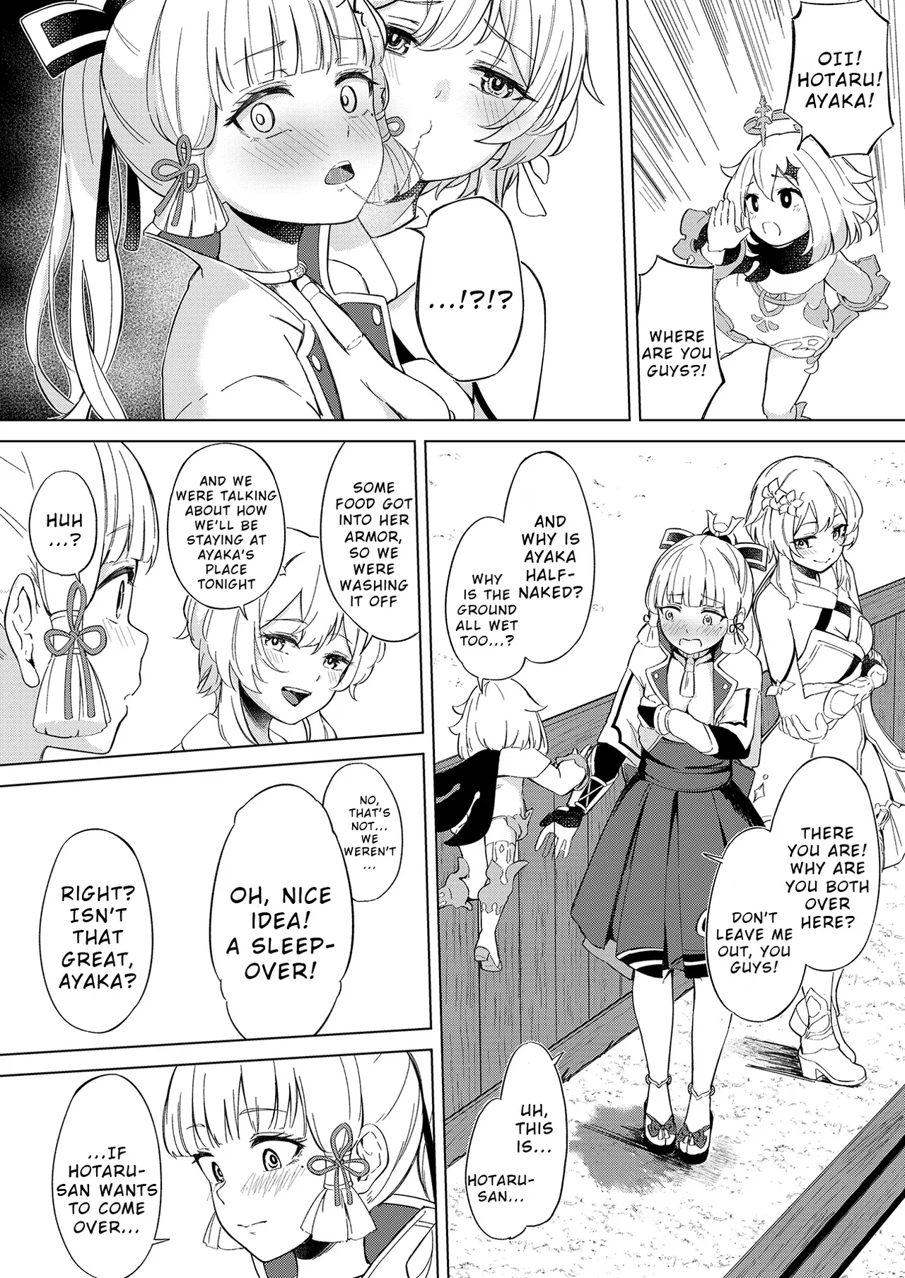 [Funiai-ice (Funiai Riko)]Shirasagi Nikki ~Shirayuri no Himegimi~(Genshin Impact) [English] [Digital] Page 9