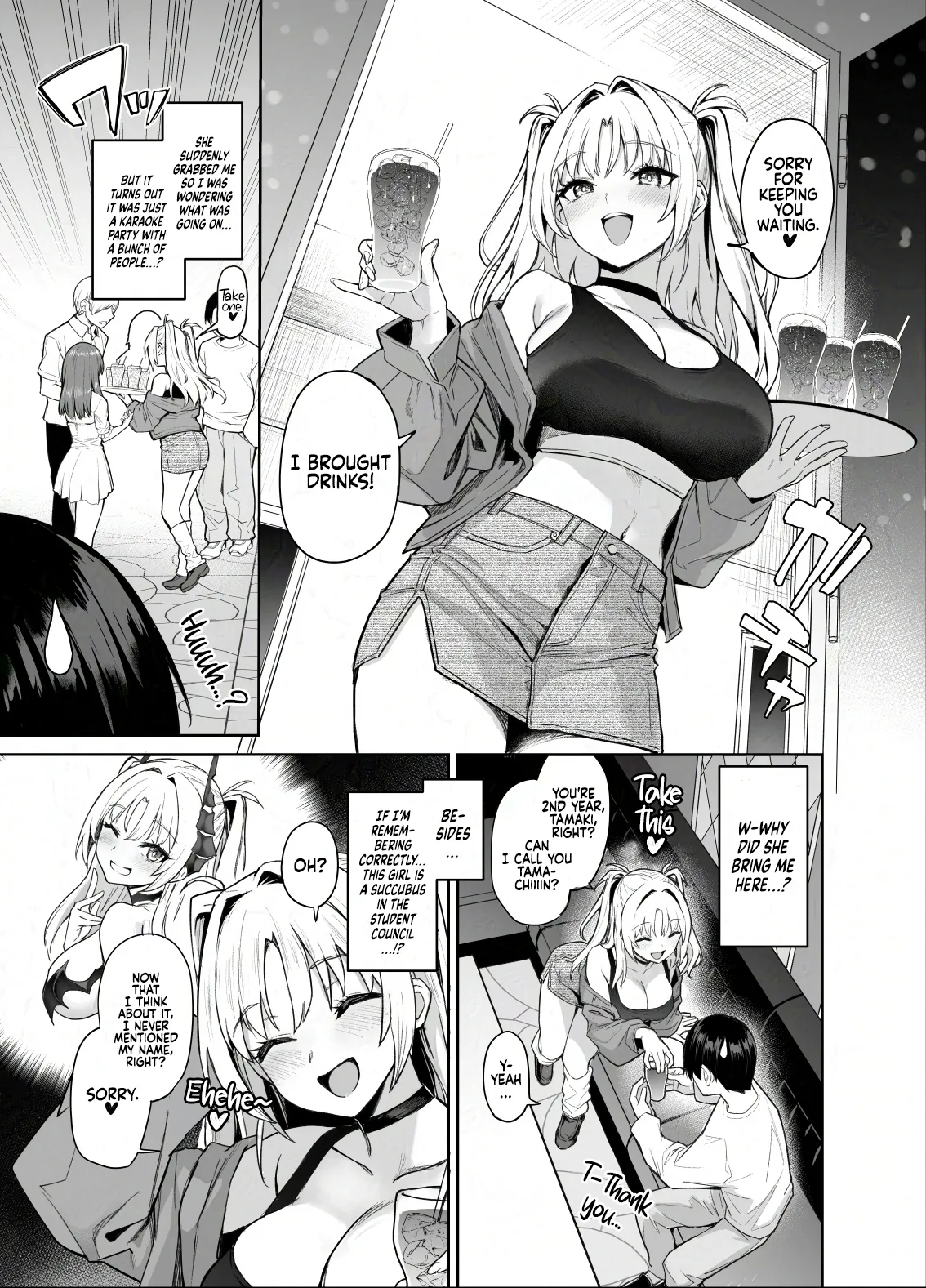 [Anmitsuyomogitei (Michiking)]Succubus Seitokai Shiko Shiko Shikkoubu 2 NOA ver. | Succubus Student Council Milking Club 2 Version NOA[English] [Coffedrug] [Digital] Page 21