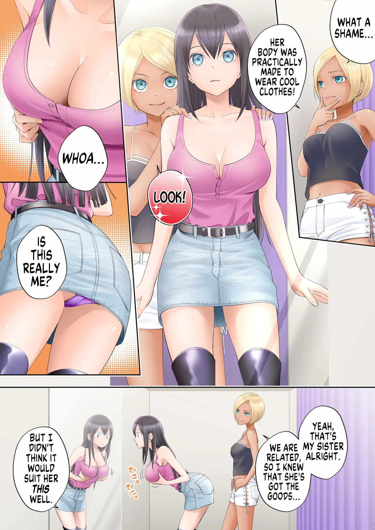 [Hairu Nukemichi (Siina Yuuki)]Boku Swap Ane ~Akogare no Onee-chan to Karada o Irekaerareteshimatta Boku~ | How I Switched Bodies With My Dear Onee-chan[English] [GTF] Page 11