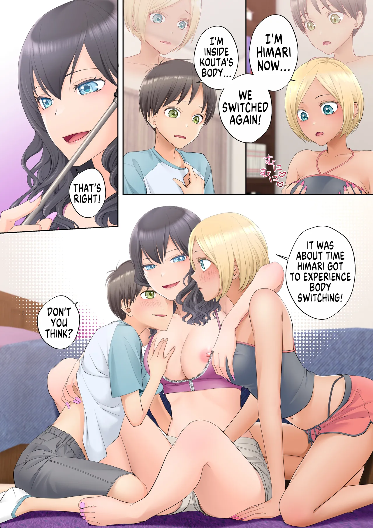 [Hairu Nukemichi (Siina Yuuki)]Boku Swap Ane ~Akogare no Onee-chan to Karada o Irekaerareteshimatta Boku~ | How I Switched Bodies With My Dear Onee-chan[English] [GTF] Page 50