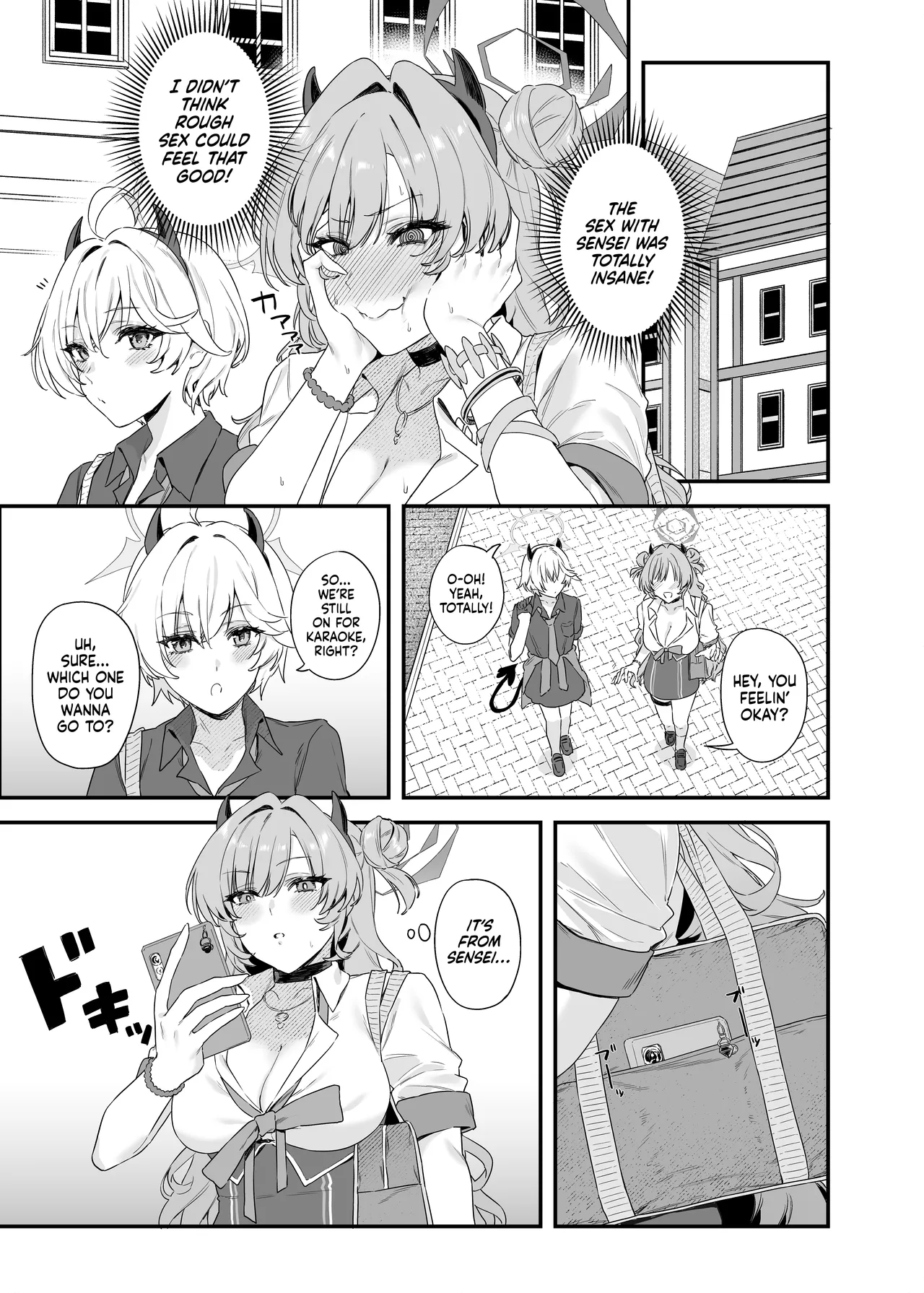 [12-banme no Seki (Agape)]Yozakura ni Ochite ー Falling for Kirara(Blue Archive) [English] [head empty] [Digital] Page 10