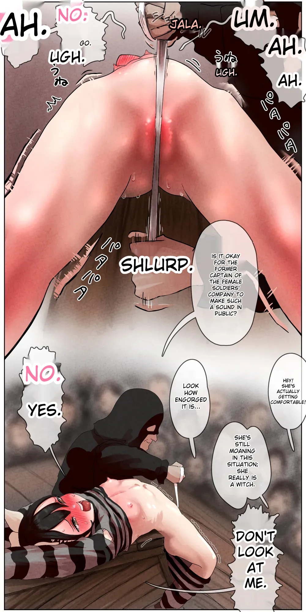[Kousoku Kenkyuujou (Kuroyama Yuu)]Haiboku Kenshi ~ The story of a woman who was defeated by a samurai Kenshi[Titi_k Chinese] Page 121