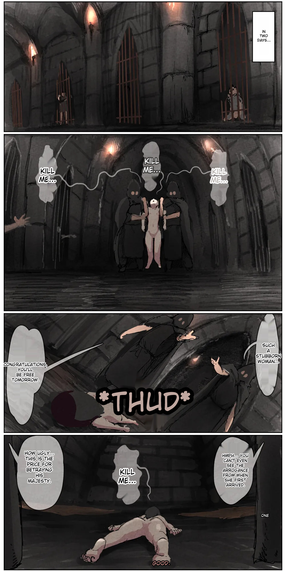 [Kousoku Kenkyuujou (Kuroyama Yuu)]Haiboku Kenshi ~ The story of a woman who was defeated by a samurai Kenshi[Titi_k Chinese] Page 139