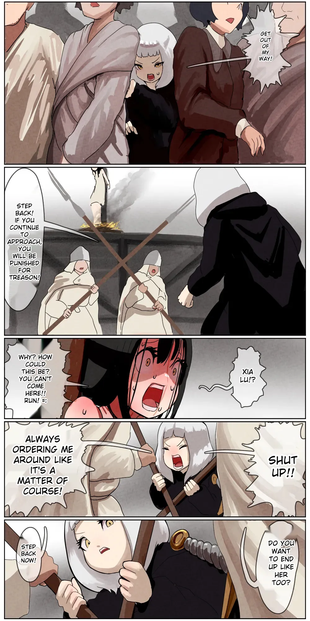 [Kousoku Kenkyuujou (Kuroyama Yuu)]Haiboku Kenshi ~ The story of a woman who was defeated by a samurai Kenshi[Titi_k Chinese] Page 150