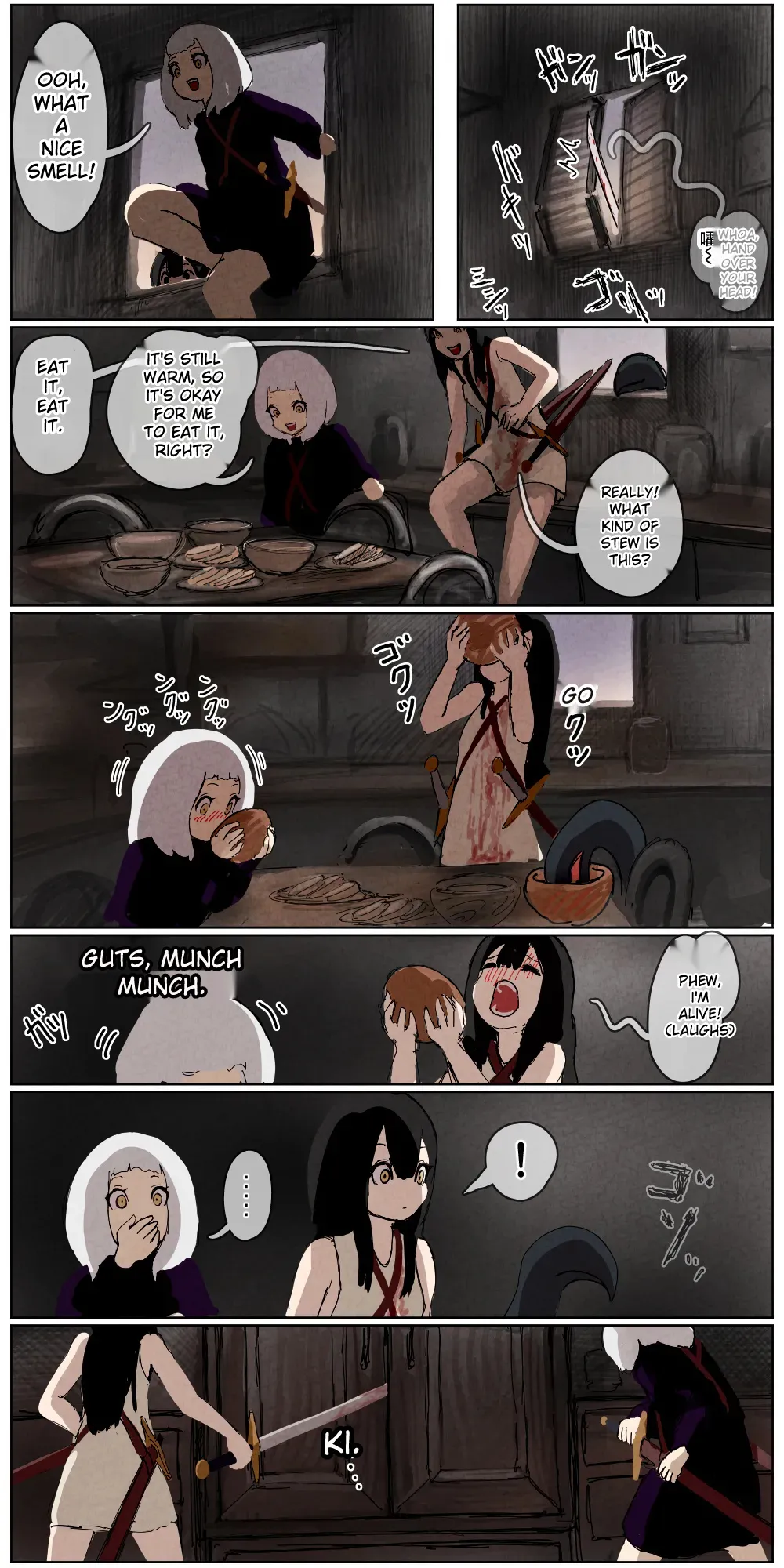 [Kousoku Kenkyuujou (Kuroyama Yuu)]Haiboku Kenshi ~ The story of a woman who was defeated by a samurai Kenshi[Titi_k Chinese] Page 165