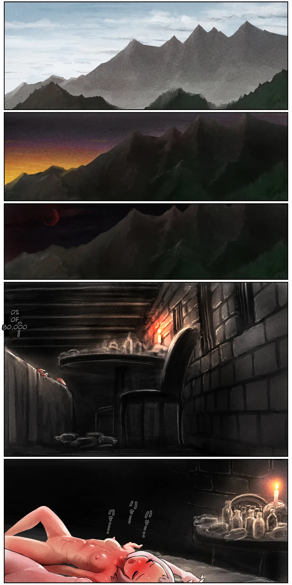 [Kousoku Kenkyuujou (Kuroyama Yuu)]Haiboku Kenshi ~ The story of a woman who was defeated by a samurai Kenshi[Titi_k Chinese] Page 53