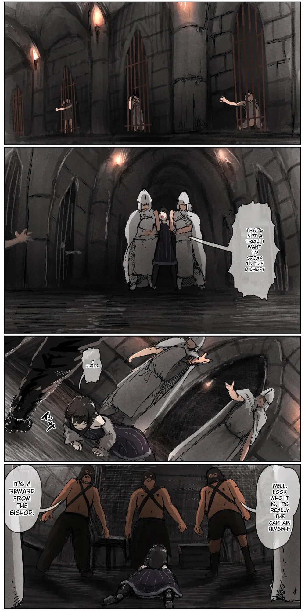 [Kousoku Kenkyuujou (Kuroyama Yuu)]Haiboku Kenshi ~ The story of a woman who was defeated by a samurai Kenshi[Titi_k Chinese] Page 77