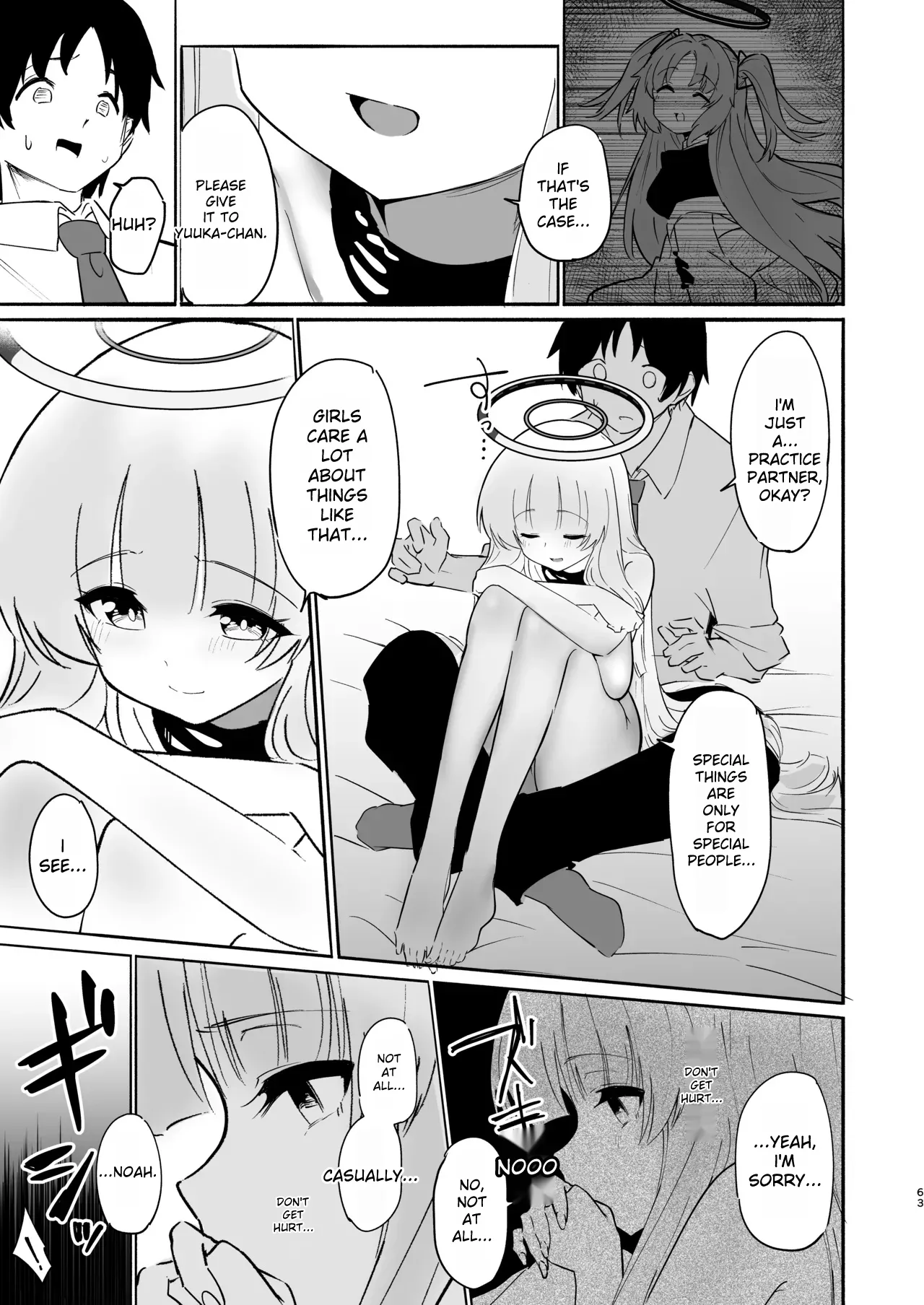 [Yuzu Lemon]Kono Chokyo wa Renshu... Desu yo ne? | This training is practice...right?(Blue Archive) [English] [Digital] Page 63