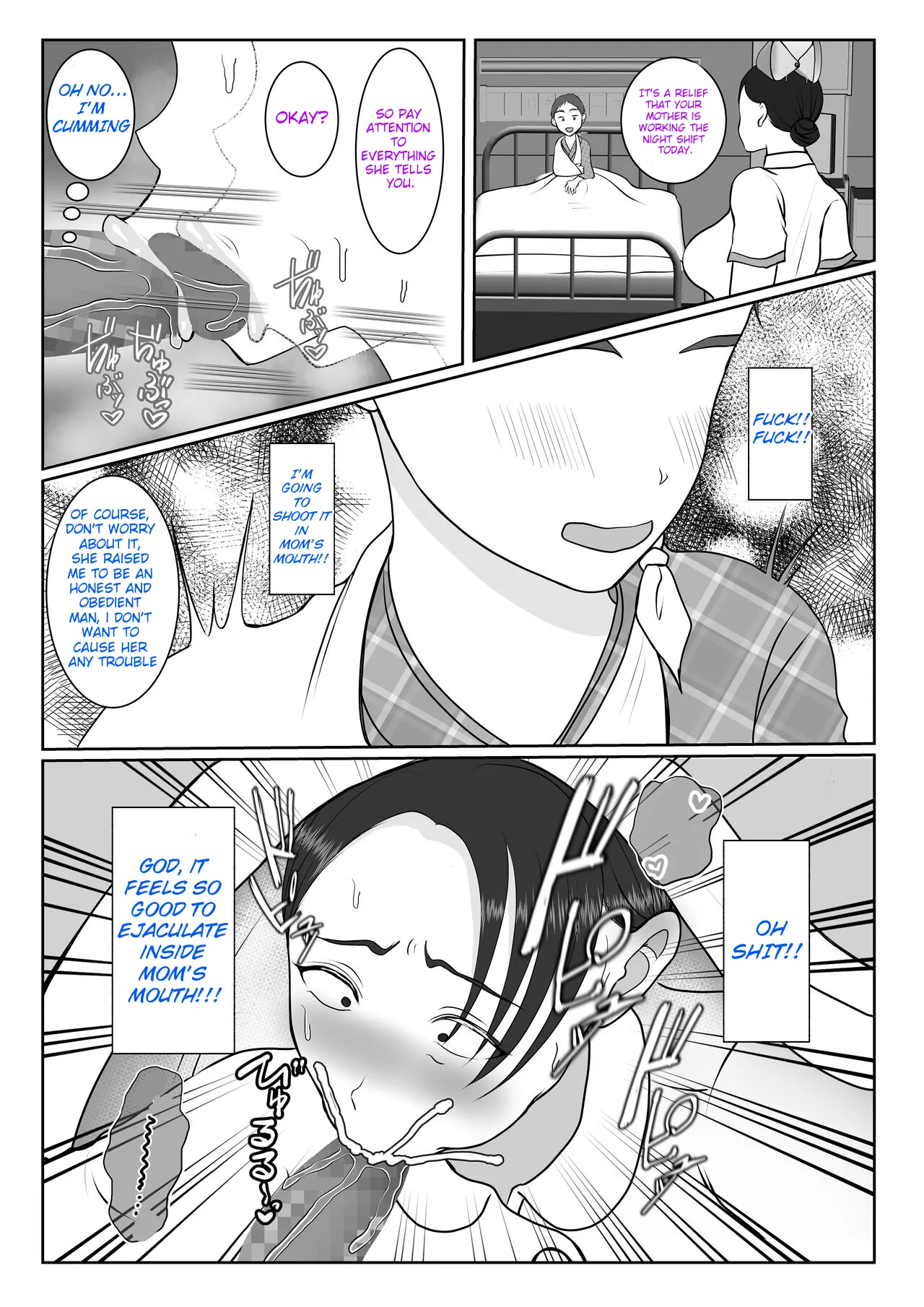 [Benii Kenkyuujo]Ki no Tsuyoi Kangoshi Kaa-chan ga, Ore no Kanojo ni Natte kurete Hanashi | The story of how my stubborn nurse mother became my girlfriend![English] Page 20
