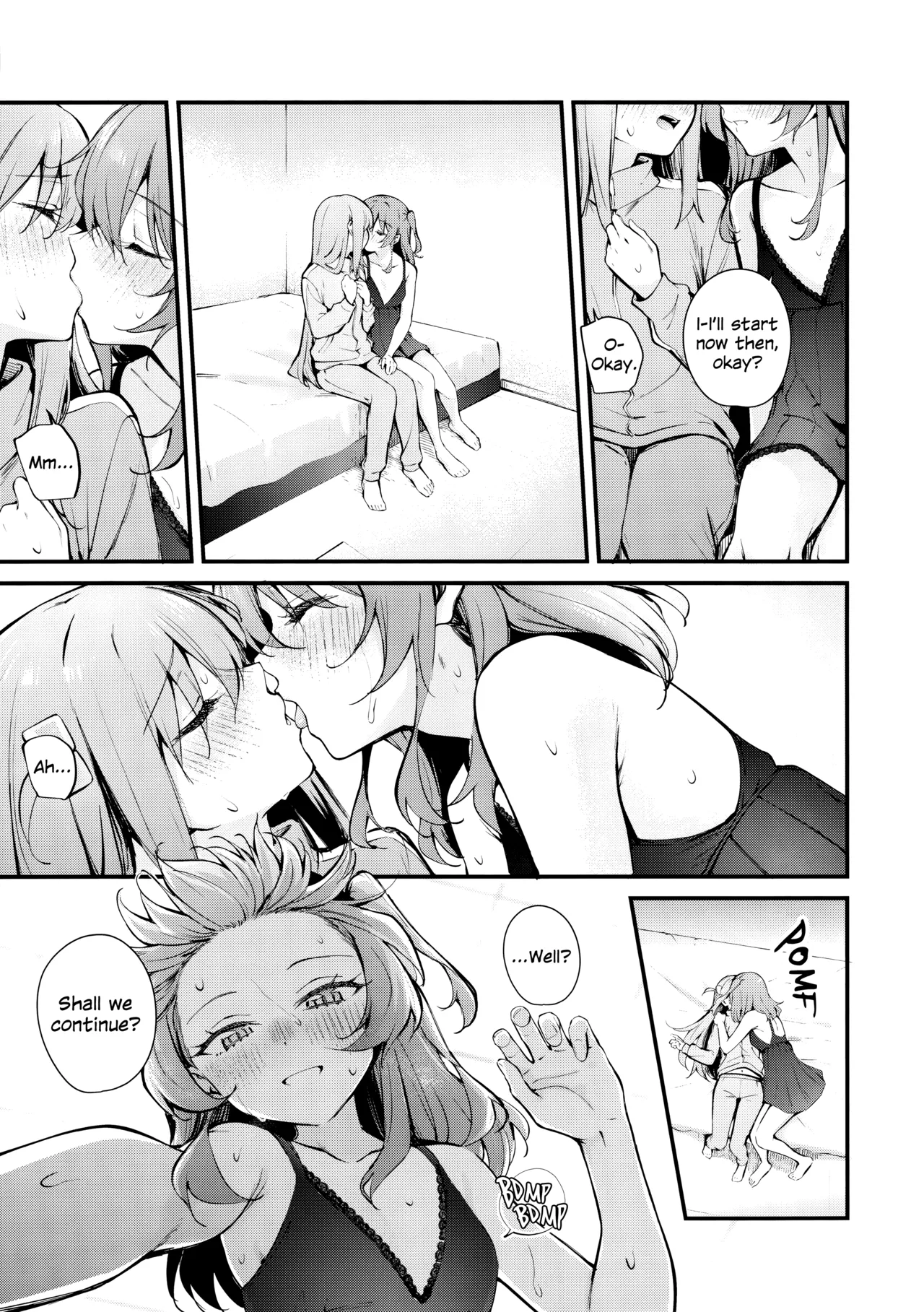 (Kessoku Rock! 10) [Kitaku Jikan (Kitaku)]Meguriai Tokyo ~Les Fuuzoku e Iku.~ | Tokyo Encounter: Visiting a Lesbian Brothel(Bocchi the Rock!) [English] Page 12