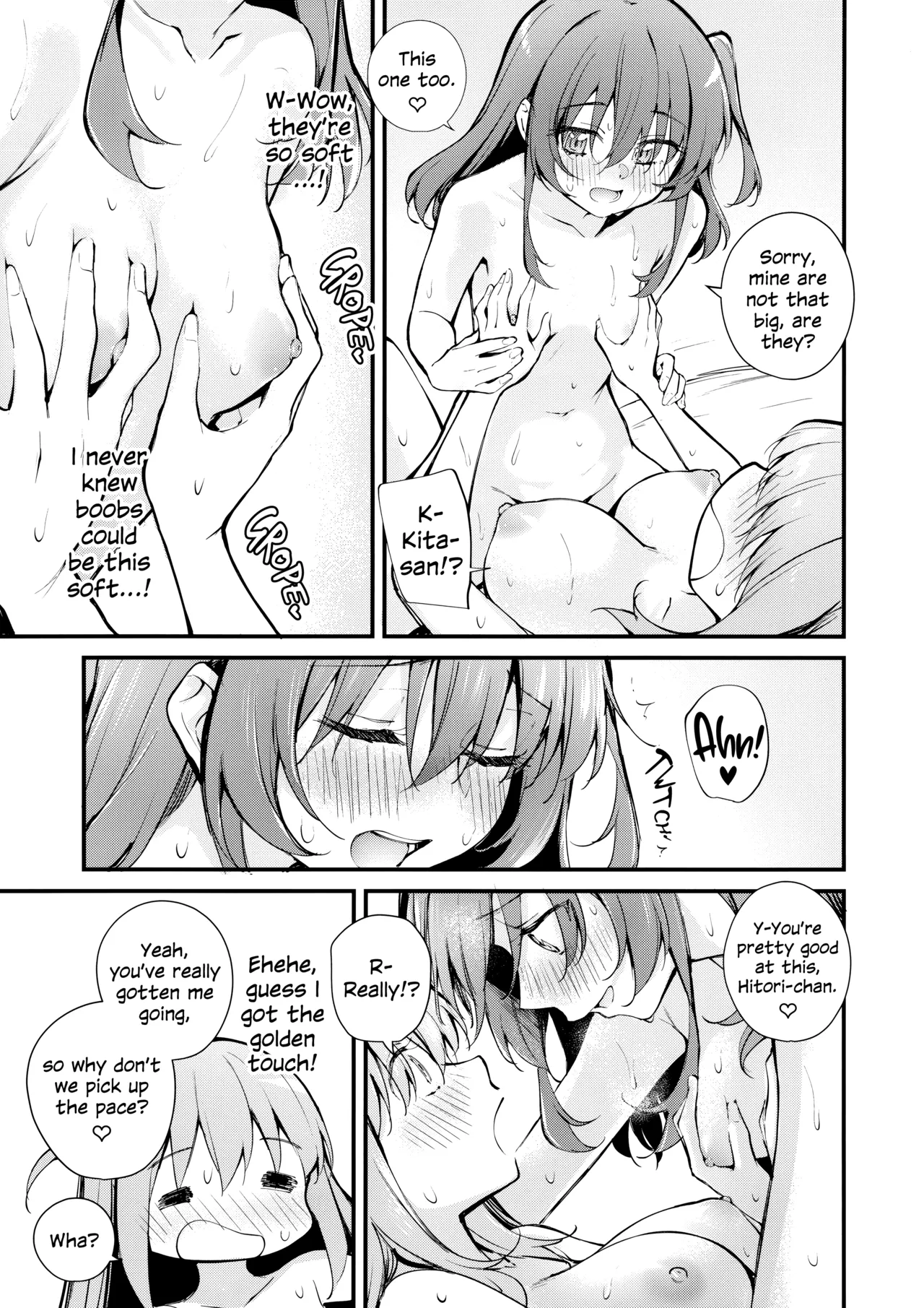 (Kessoku Rock! 10) [Kitaku Jikan (Kitaku)]Meguriai Tokyo ~Les Fuuzoku e Iku.~ | Tokyo Encounter: Visiting a Lesbian Brothel(Bocchi the Rock!) [English] Page 20
