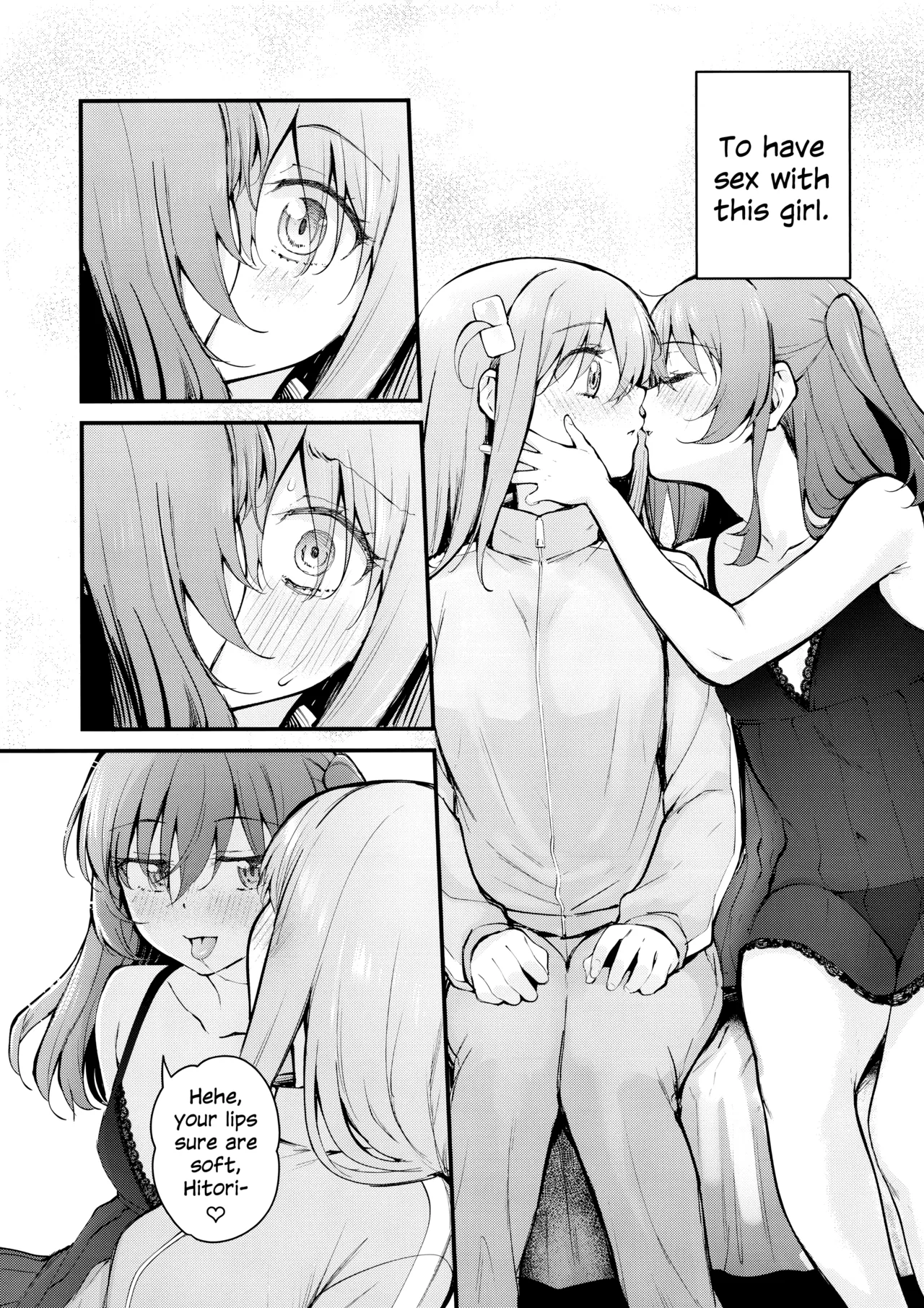 (Kessoku Rock! 10) [Kitaku Jikan (Kitaku)]Meguriai Tokyo ~Les Fuuzoku e Iku.~ | Tokyo Encounter: Visiting a Lesbian Brothel(Bocchi the Rock!) [English] Page 9
