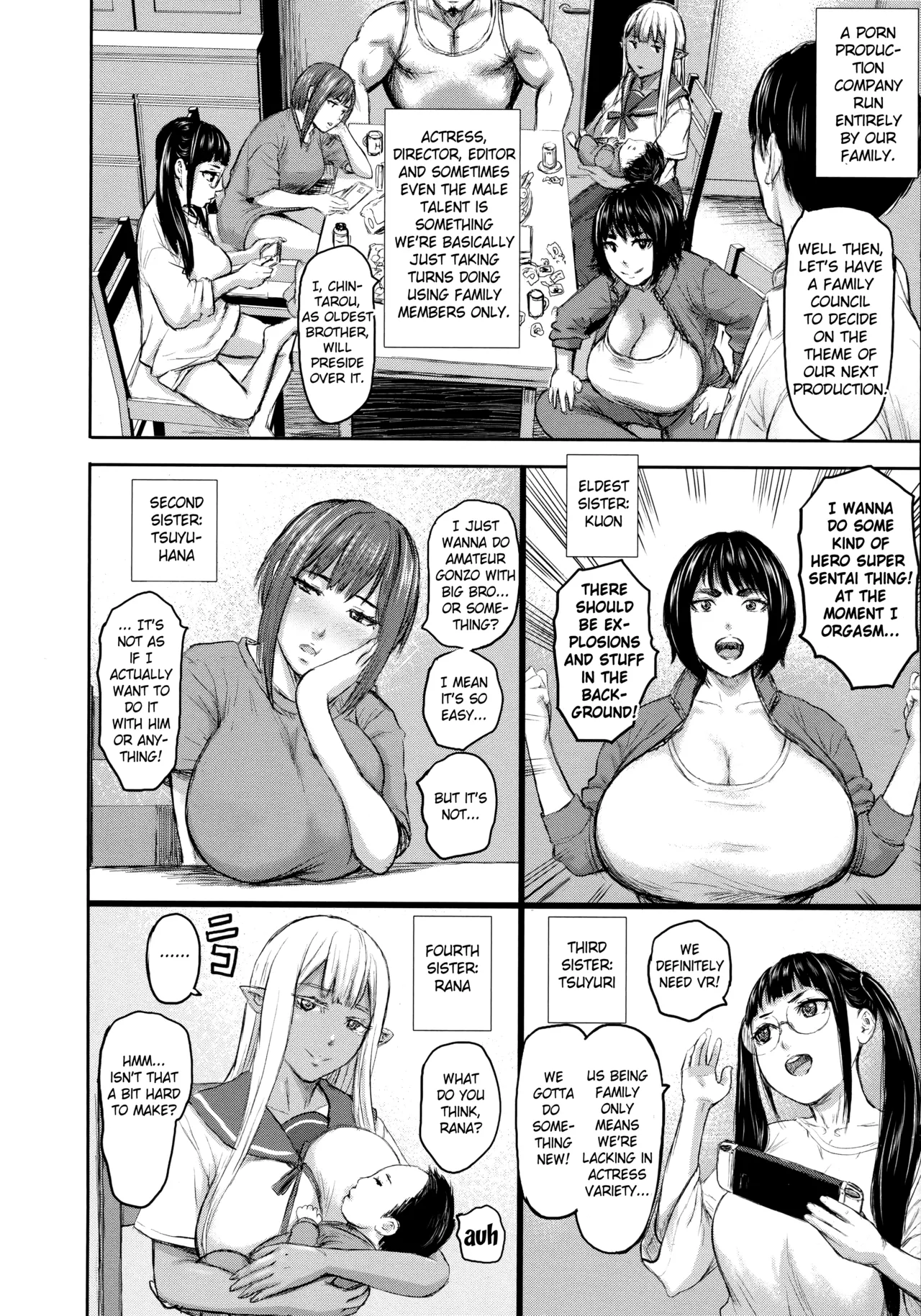[Piero]AV Kazoku | AV Family Ch. 1[English] Page 14