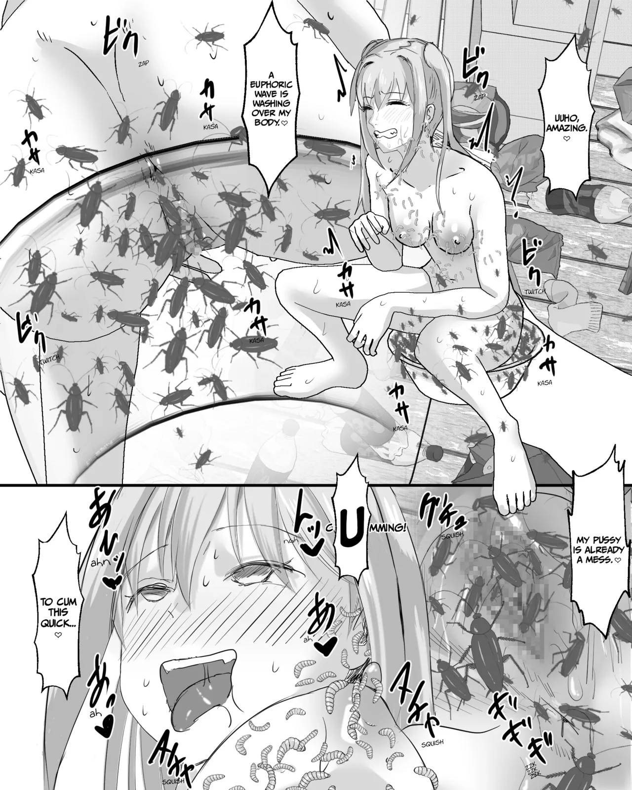 [Pinochika]Gomi Yashiki Onna no Waki Mushi Onanie[English] [asdhll] Page 19