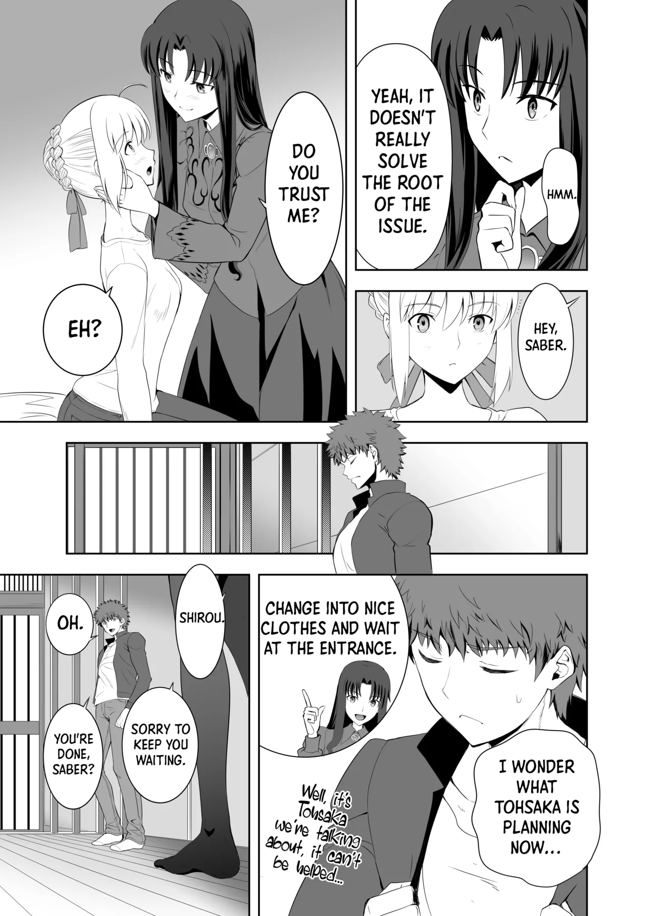 [CRAZY CLOVER CLUB (Kuroha Nue)]SABER COMPLEX 2(Fate/stay night) [English] [Shiro Translation] [Digital] Page 18