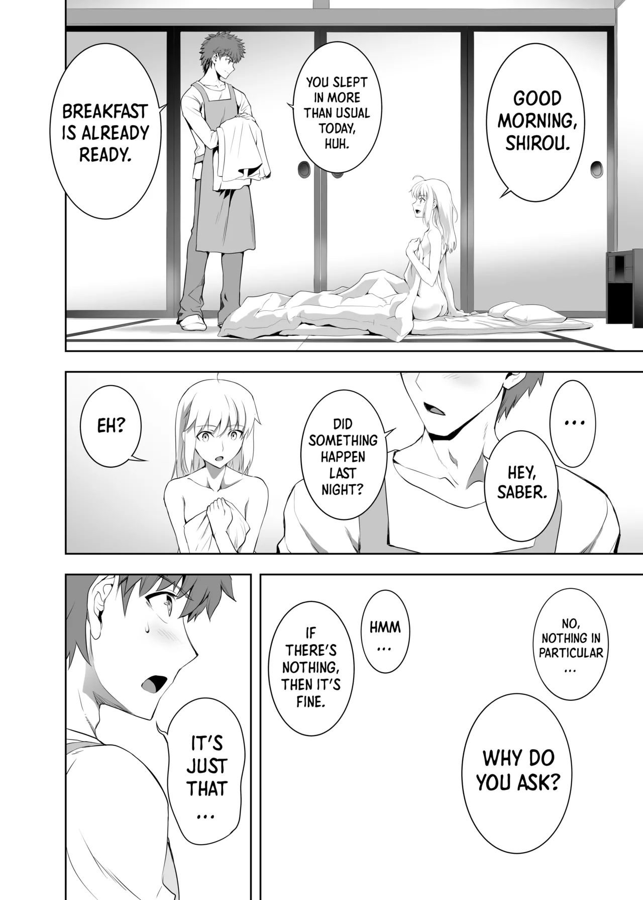 [CRAZY CLOVER CLUB (Kuroha Nue)]SABER COMPLEX 2(Fate/stay night) [English] [Shiro Translation] [Digital] Page 9