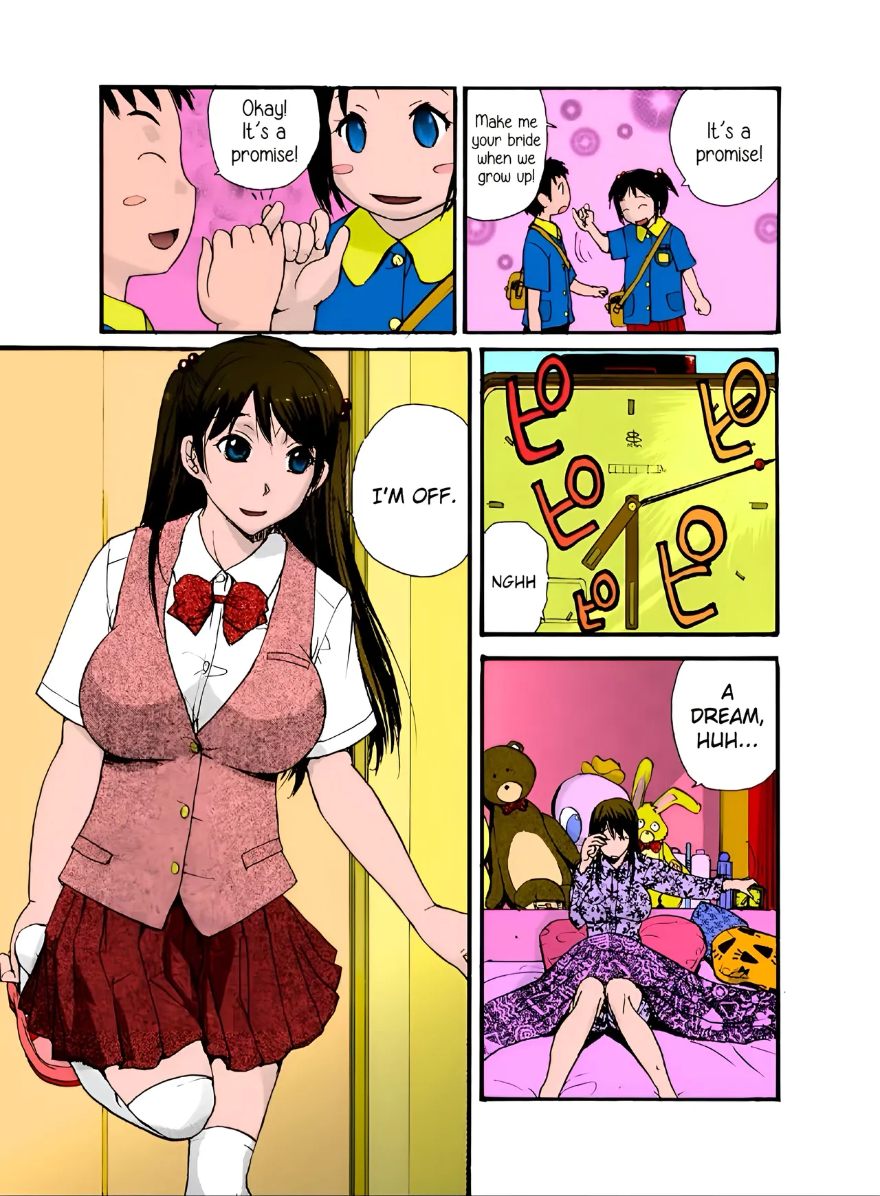 [Kika=Zaru]Small Kanojo ~18cm no Aitsu no Semasugiru Ana~[English] [Webdriver] [Colorized] Page 2