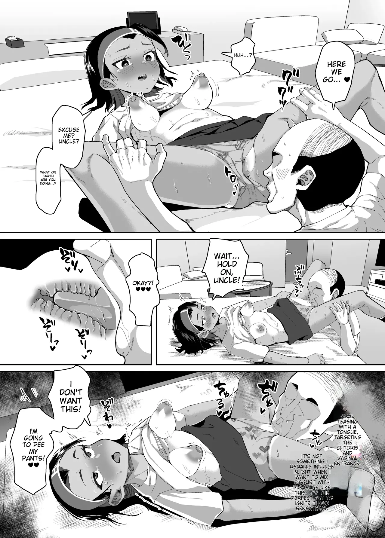 [Sayryu]Ikemen JC ni Anji o Kakete Karepi no Oji-san to Tanetsuke Koubi Suru Hanashi | A story about a cute junior high school girl being hypnotized and having sex with her boyfriend's uncle[English] [Digital] Page 18