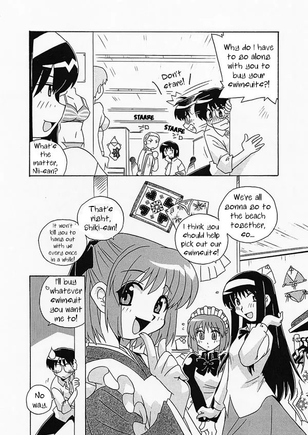 [Uni Laboratory]Tsukihime Mentsu no Mizugi Erabi | Tsukihime Characters Choosing Swimsuits(Tsukihime) [English] [ianuela] Page 2