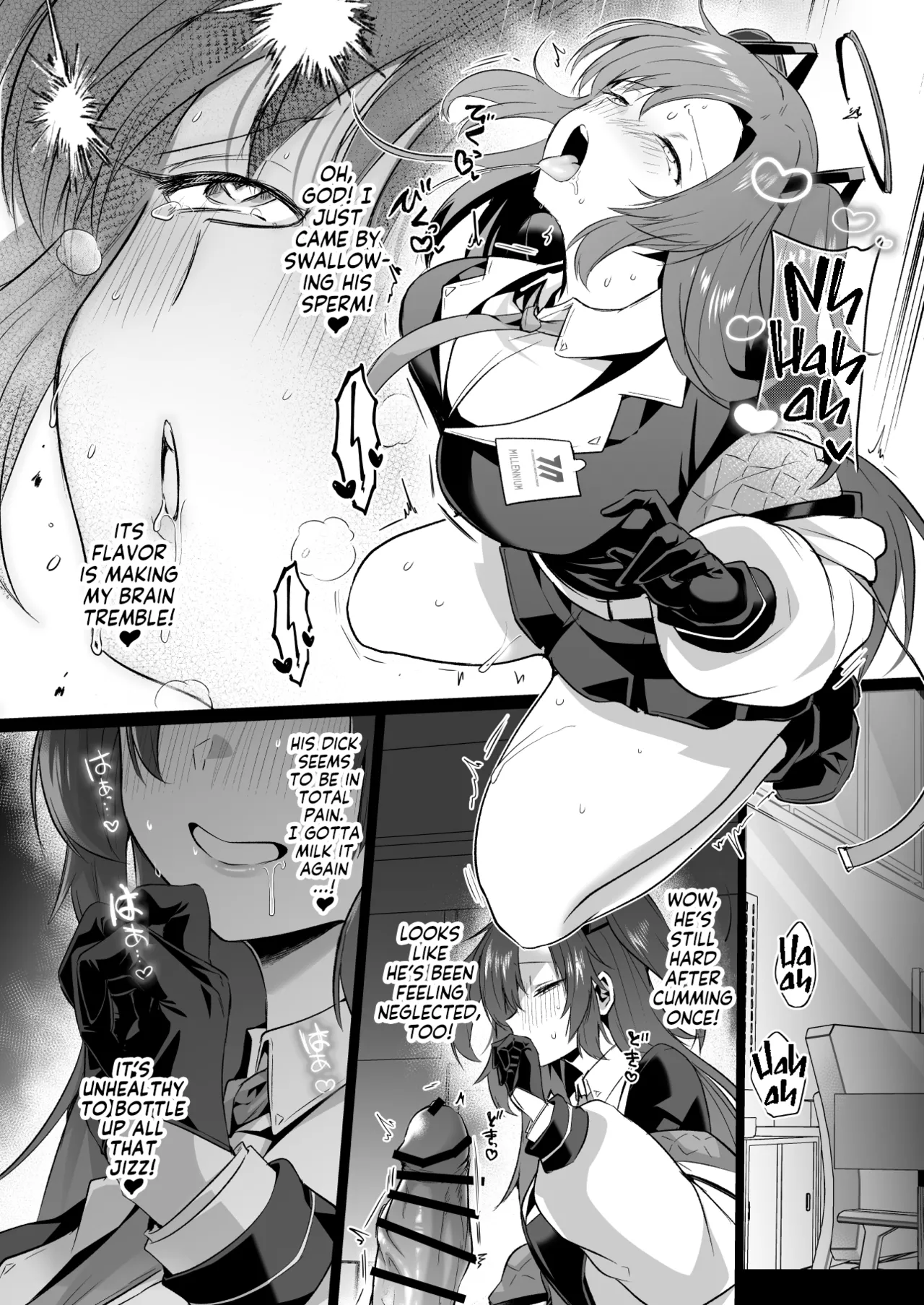 [Kuusou Monochrome (Abi)]Muramura ga Osamaranai Yuuka wa Sensei o Osotte Shimaimashita - Mura Mura Yuuka Teacher Sexually Assault(Blue Archive) [English] [Team Rabu2] [Digital] Page 17