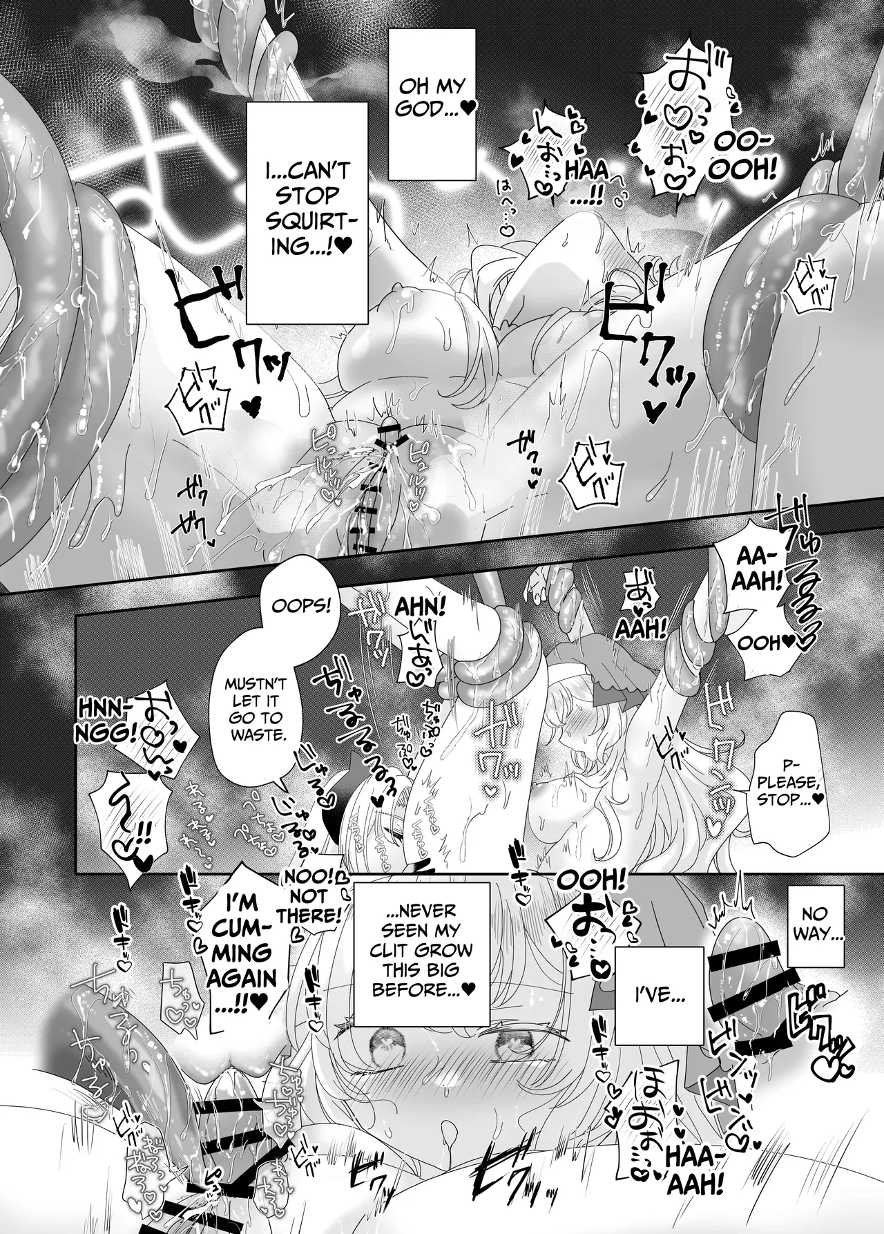 [Yuuyami Kiken Chitai (Sera Miyachi)]Tensei Cheat Seijo wa Les Inma ni Otosareru | Reincarnated Cheat Saintess Falls To A Lesbian Succubus[English] [tsuyoshi] Page 25