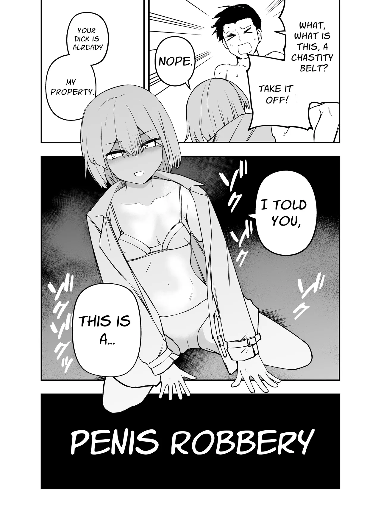 [Sochiin Shounen Gasshoudan (Ashikoshi Gakugaku Iwashi Tarou)]Ochinpo Goutou | Penis Robbery[English] [Teopoint] Page 23