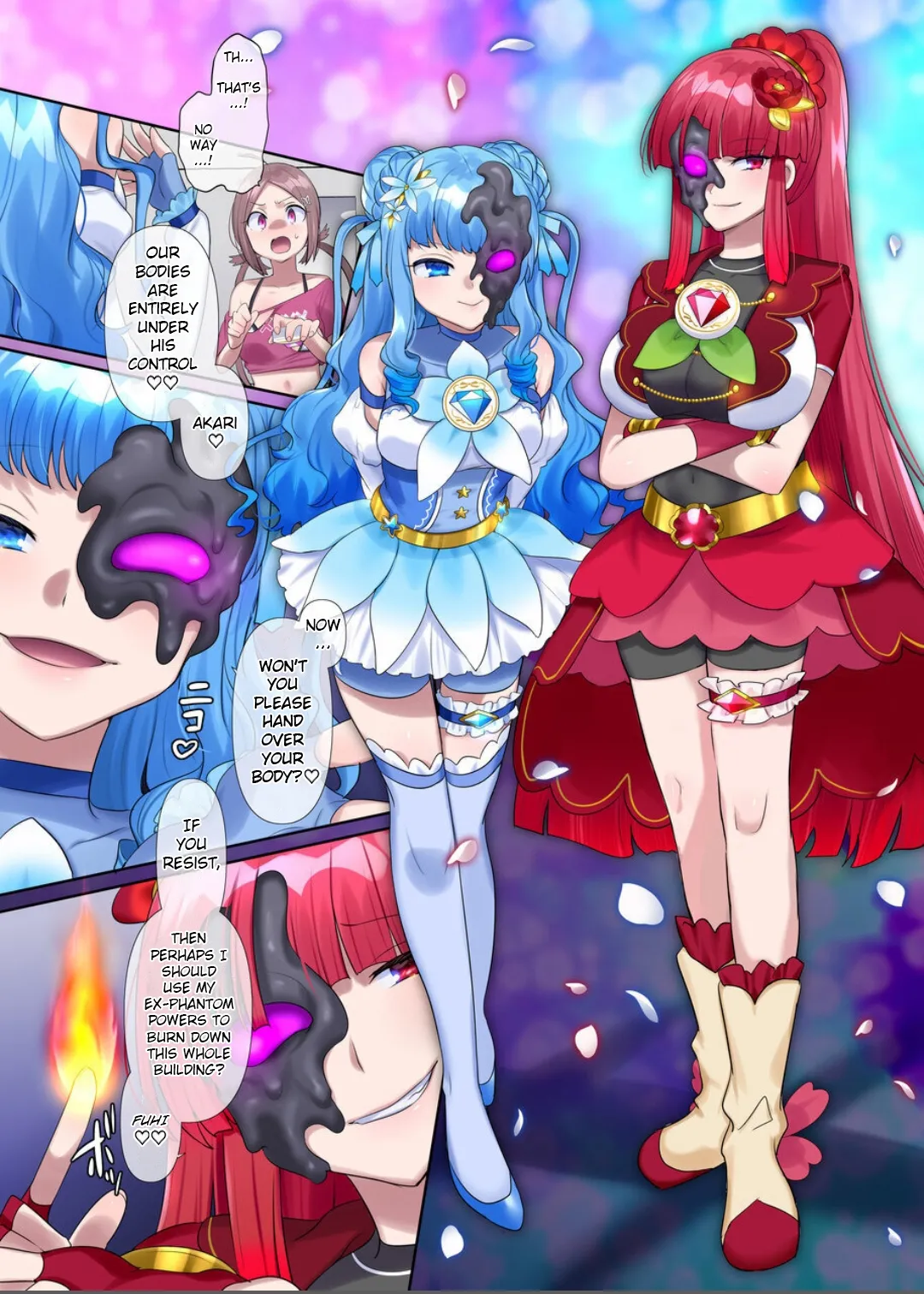 [Hairu Nukemichi (Hiiragi Popura)]Mugen Seiki Exphantom Season 3 ~Subete o Ubawareru Kibou no Mahou Shoujo~ Zenpen[English] [TheFrogManScans] Page 25