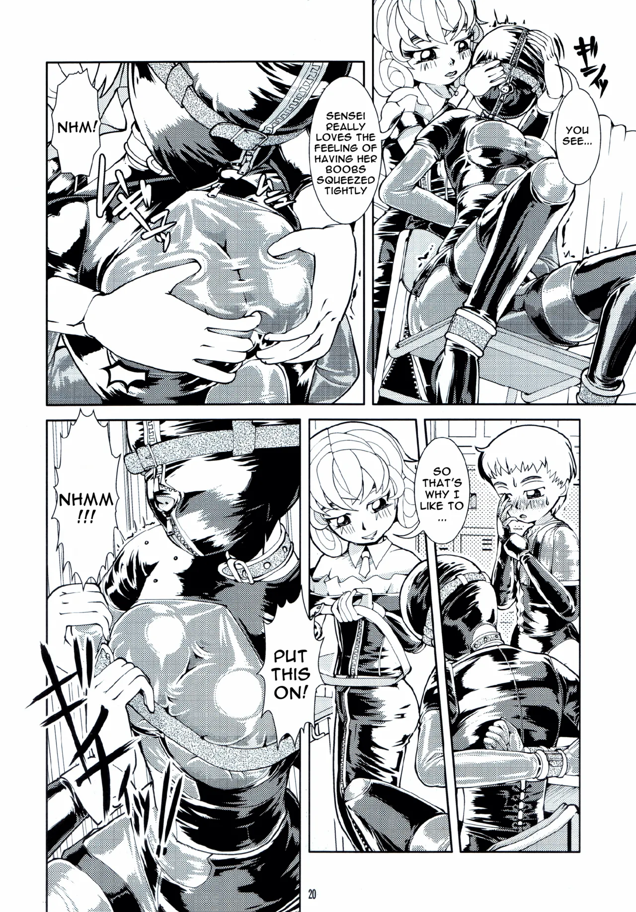 (C81) [Circle B.C.A. (Tsuno)]Fetish Academy[English] [Moosh] Page 20