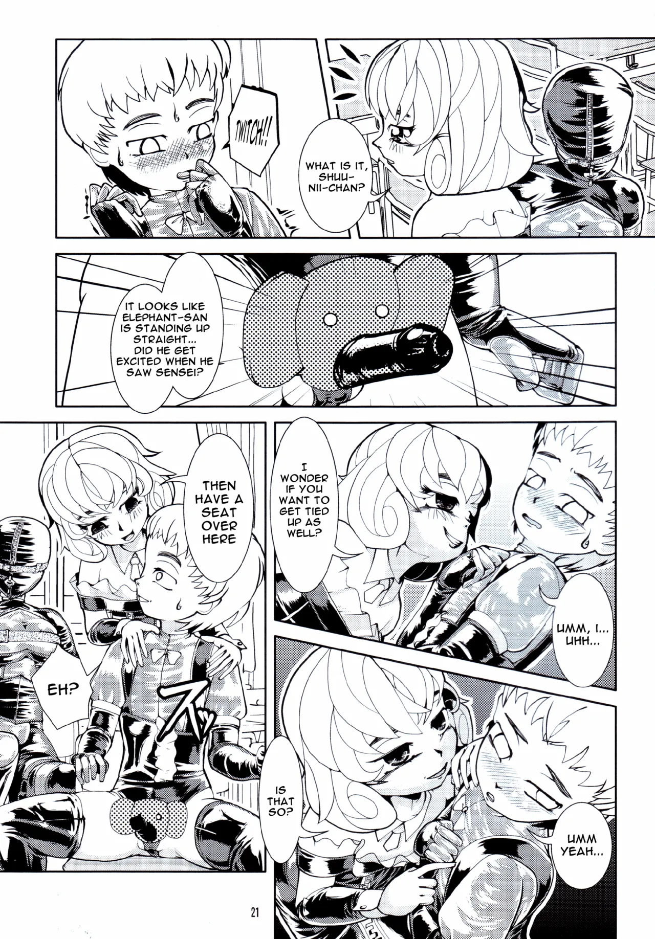 (C81) [Circle B.C.A. (Tsuno)]Fetish Academy[English] [Moosh] Page 21