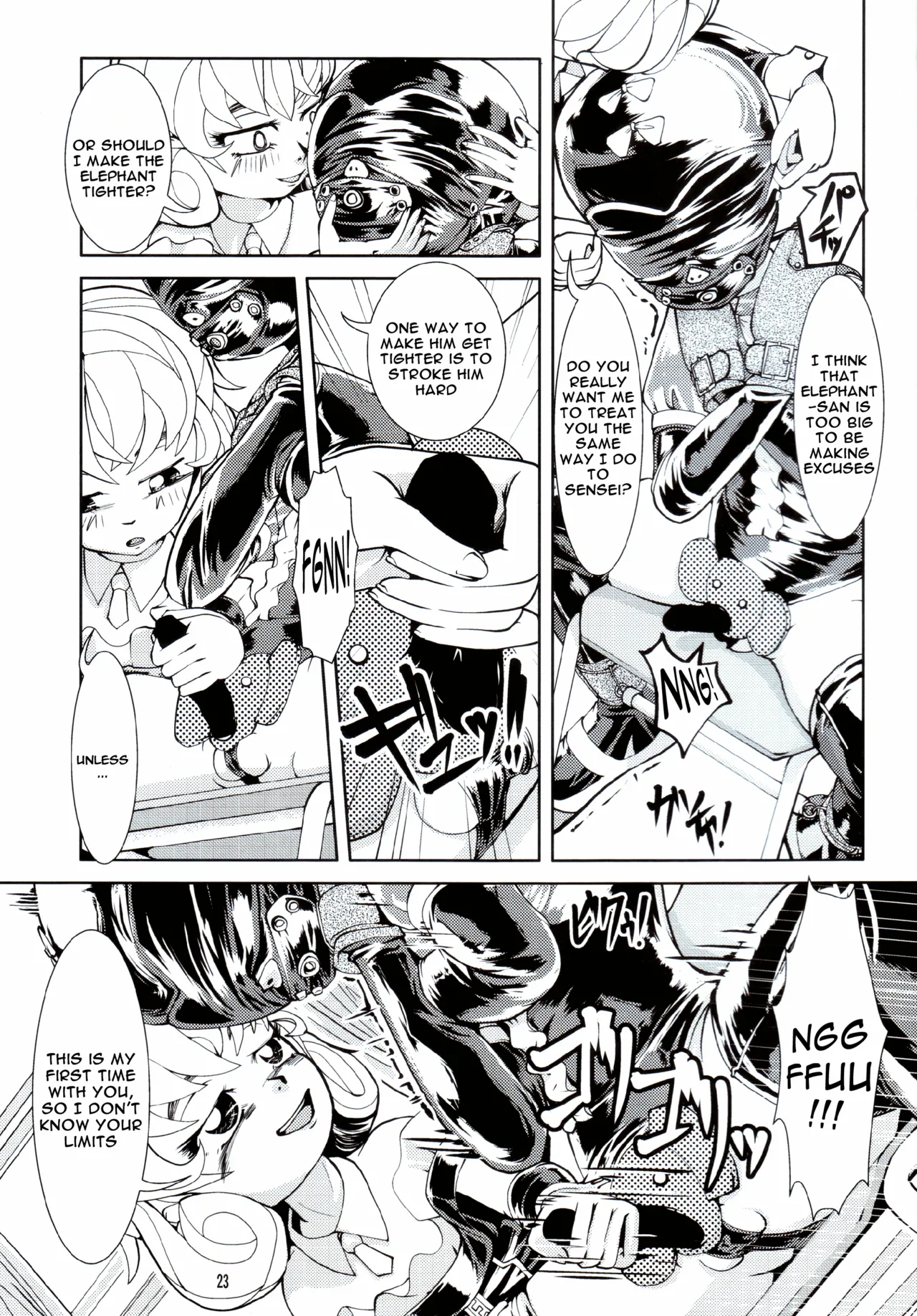 (C81) [Circle B.C.A. (Tsuno)]Fetish Academy[English] [Moosh] Page 23