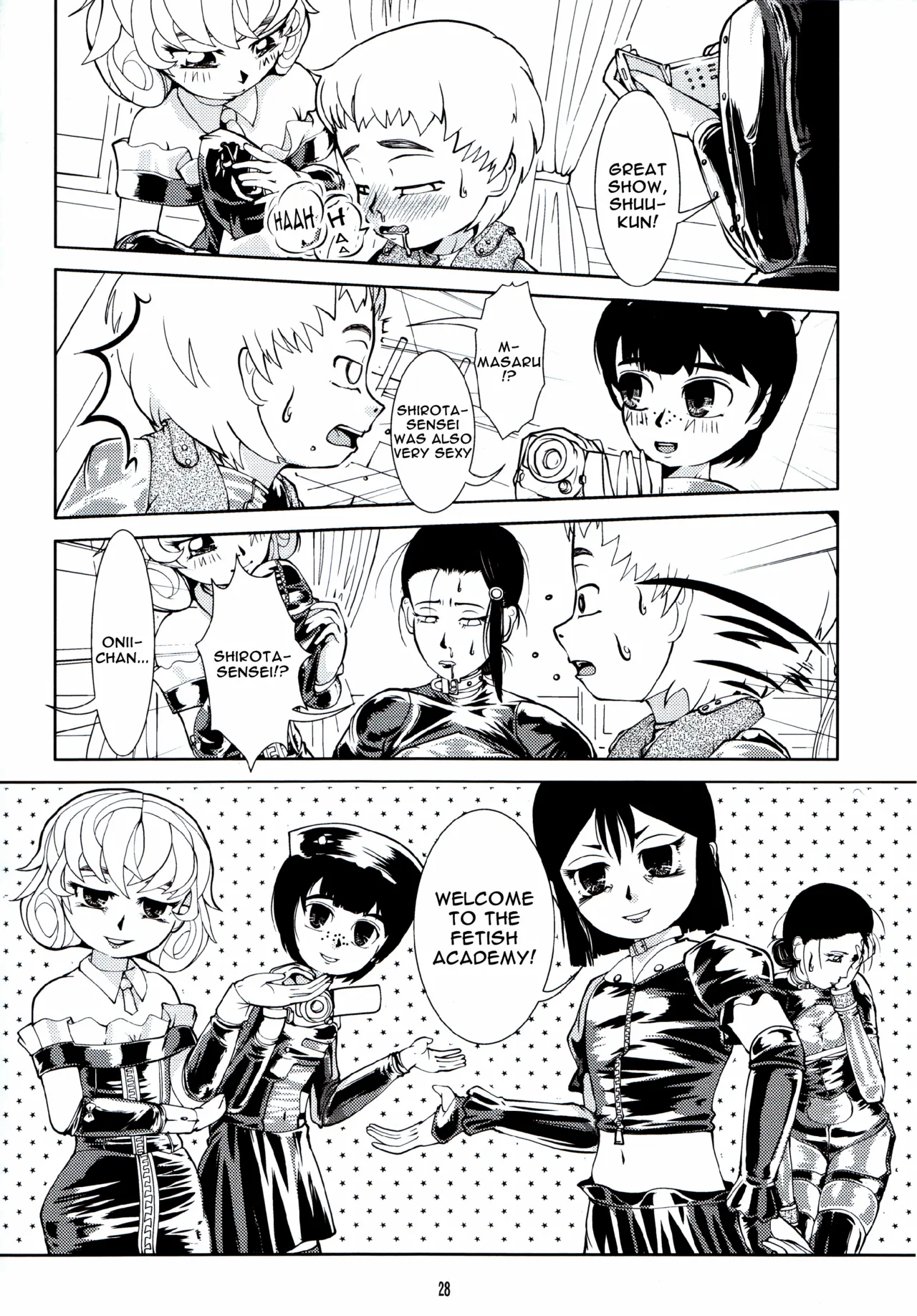 (C81) [Circle B.C.A. (Tsuno)]Fetish Academy[English] [Moosh] Page 28