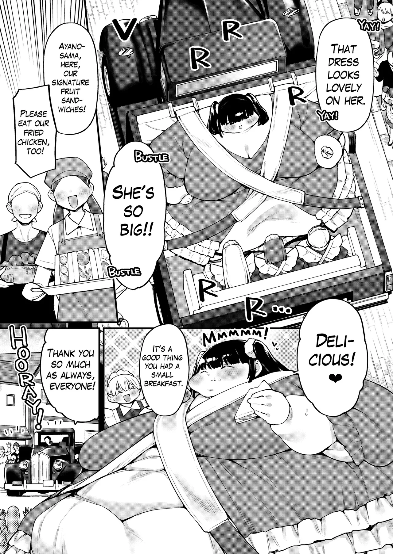 Ayano's Weight Gain Diary: Dream! Page 11