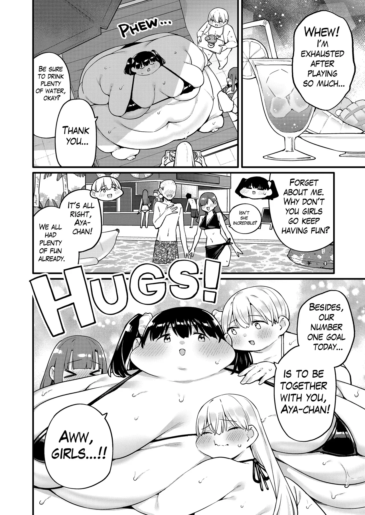 Ayano's Weight Gain Diary: Dream! Page 14