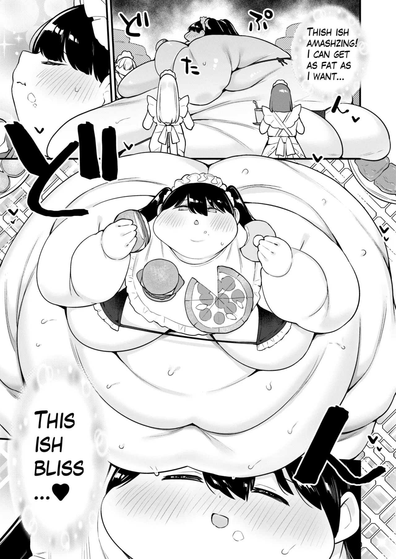 Ayano's Weight Gain Diary: Dream! Page 7