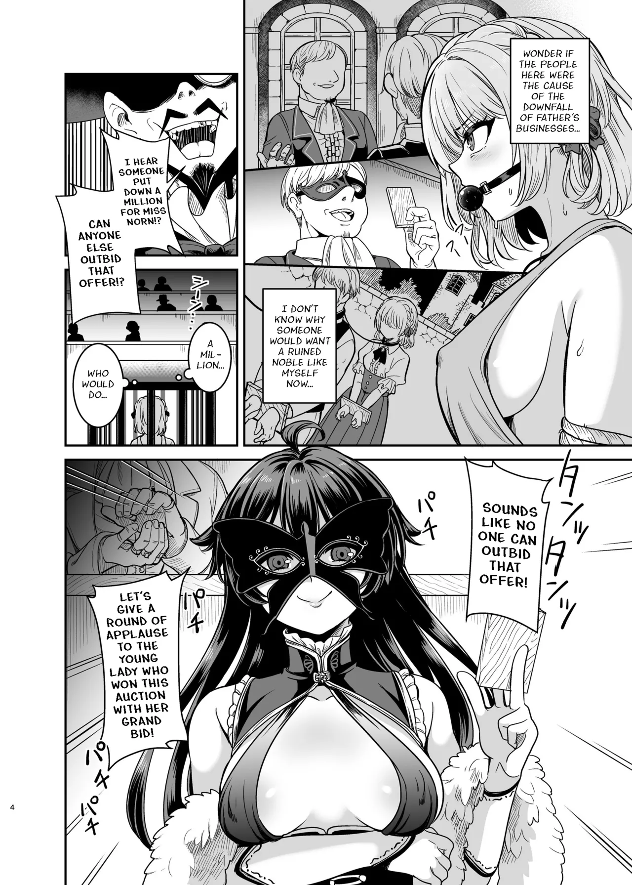 [Seika Kairaku Shoten (Takeshisu)]Yandere Ojou-sama no Seidorei Kyouiku ~Meimon Kizoku no Ojou-sama ga Kaitorareta Saki wa Osananajimi no Ie deshita~ | Yandere Mistress Sex Slave Education - Noble who Buys Childhood Friend[English] Page 3
