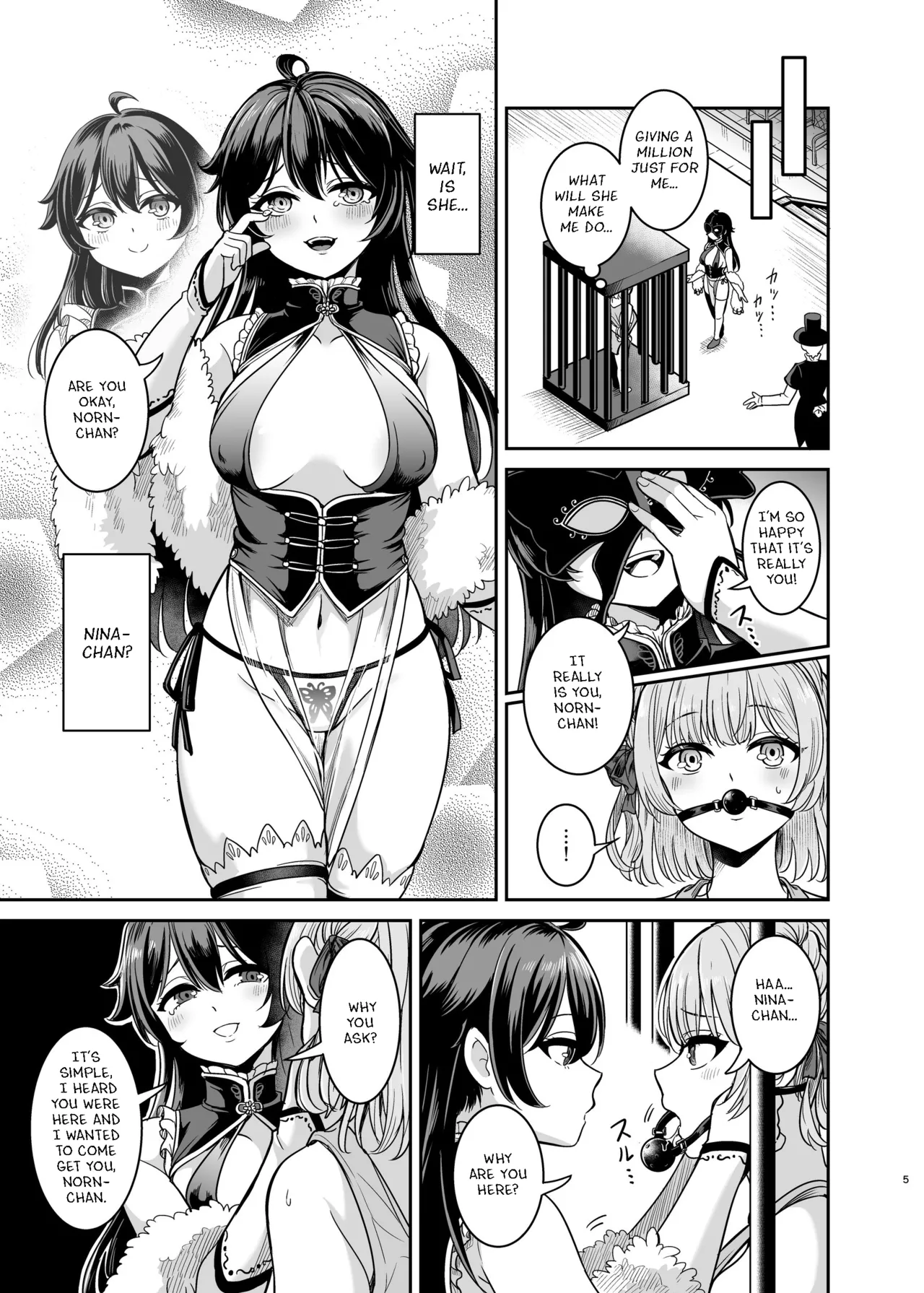 [Seika Kairaku Shoten (Takeshisu)]Yandere Ojou-sama no Seidorei Kyouiku ~Meimon Kizoku no Ojou-sama ga Kaitorareta Saki wa Osananajimi no Ie deshita~ | Yandere Mistress Sex Slave Education - Noble who Buys Childhood Friend[English] Page 4