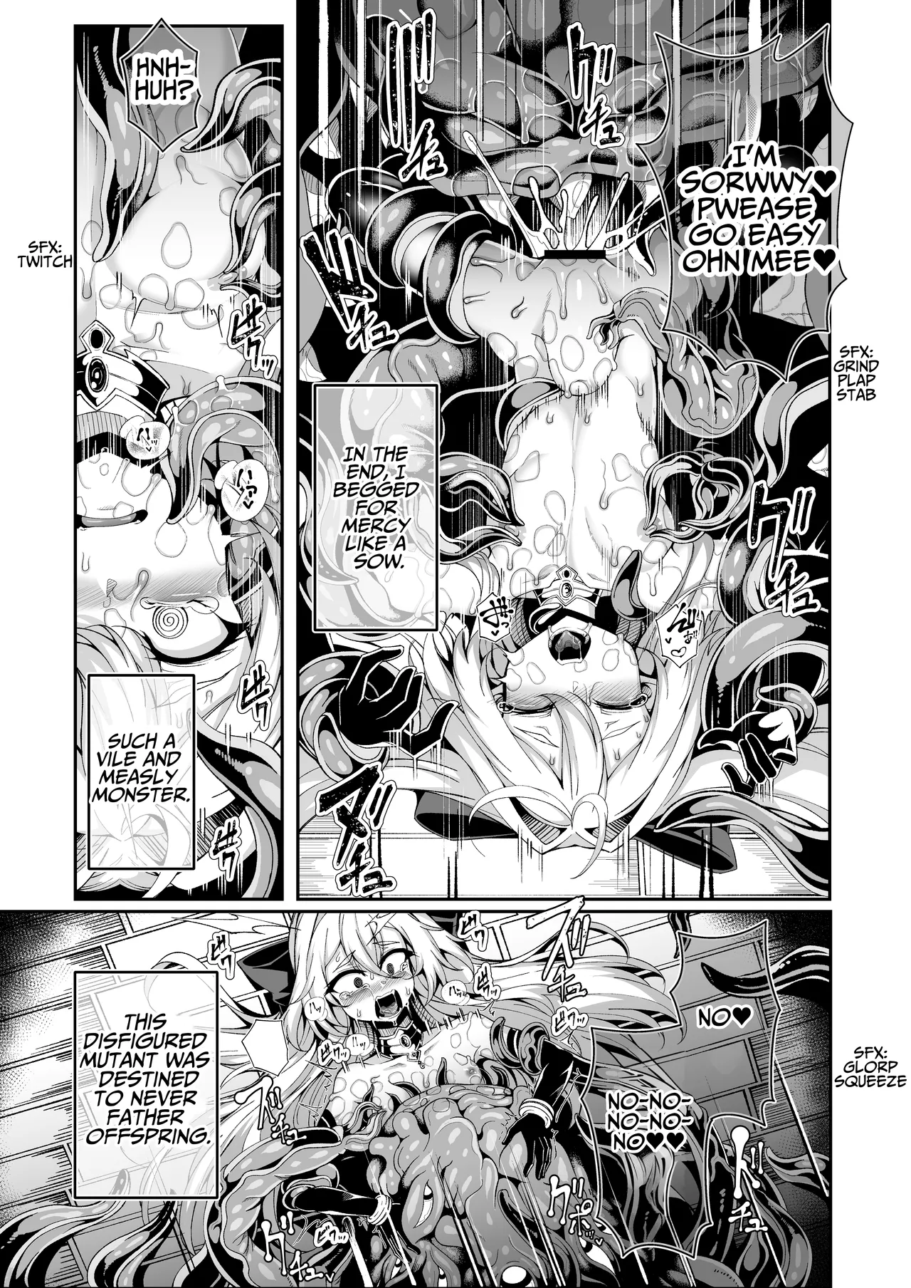 [I'm moralist (Yanagihara Mitsuki, InuSamrai, Hujinon)]Seirei Rougoku Llyeg ~Kikei Mamono to no Jii Koubi ni Tomonau Hametsu Ganbou~ | Llyeg in the Prison of Seminal Servitude ~Death Wish of Abominable and Masturbatory Sex~[English] [grimalkin] Page 16