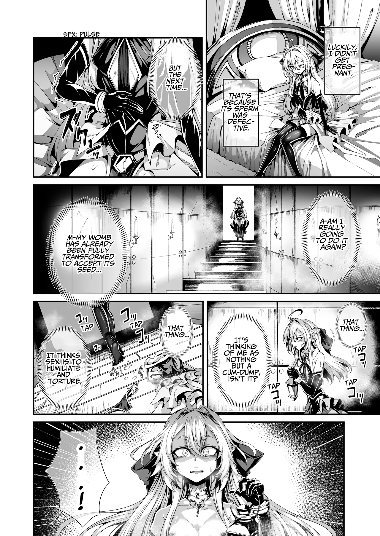 [I'm moralist (Yanagihara Mitsuki, InuSamrai, Hujinon)]Seirei Rougoku Llyeg ~Kikei Mamono to no Jii Koubi ni Tomonau Hametsu Ganbou~ | Llyeg in the Prison of Seminal Servitude ~Death Wish of Abominable and Masturbatory Sex~[English] [grimalkin] Page 19