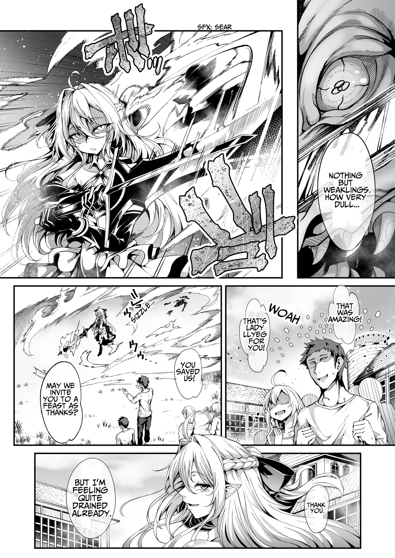 [I'm moralist (Yanagihara Mitsuki, InuSamrai, Hujinon)]Seirei Rougoku Llyeg ~Kikei Mamono to no Jii Koubi ni Tomonau Hametsu Ganbou~ | Llyeg in the Prison of Seminal Servitude ~Death Wish of Abominable and Masturbatory Sex~[English] [grimalkin] Page 2