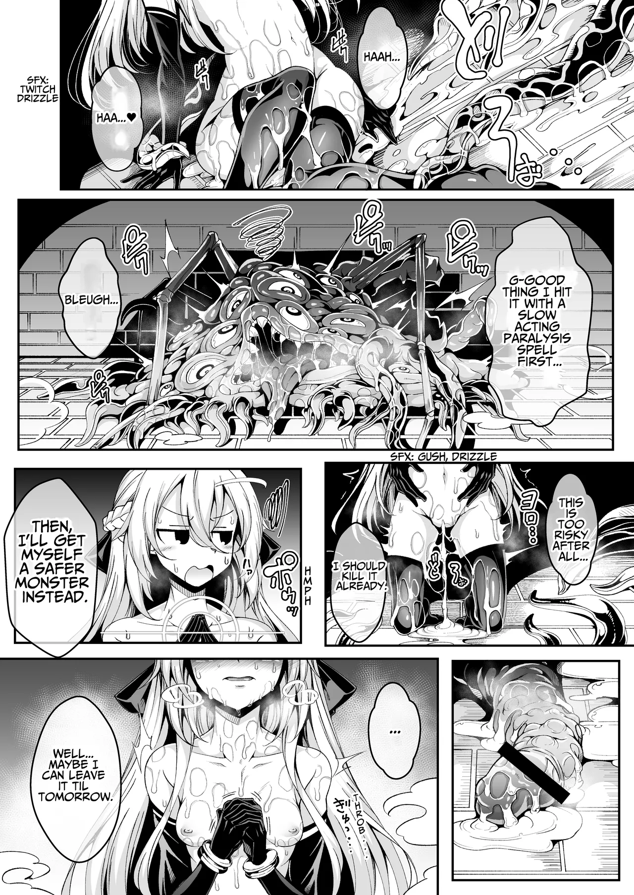 [I'm moralist (Yanagihara Mitsuki, InuSamrai, Hujinon)]Seirei Rougoku Llyeg ~Kikei Mamono to no Jii Koubi ni Tomonau Hametsu Ganbou~ | Llyeg in the Prison of Seminal Servitude ~Death Wish of Abominable and Masturbatory Sex~[English] [grimalkin] Page 7